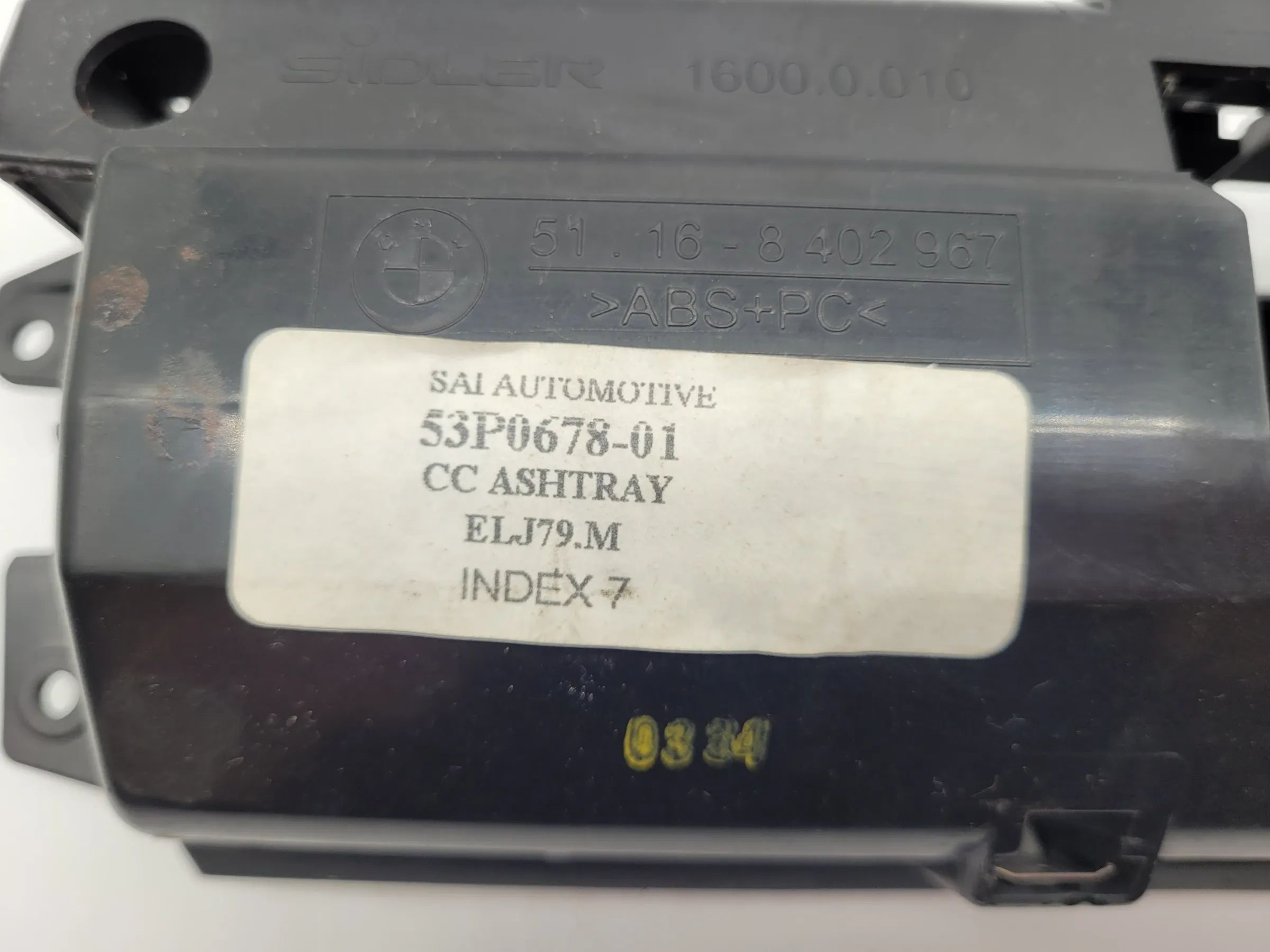 Original BMW X5 (E53) Aschenbecher Mittelkonsole Mitte 51.16-8402967