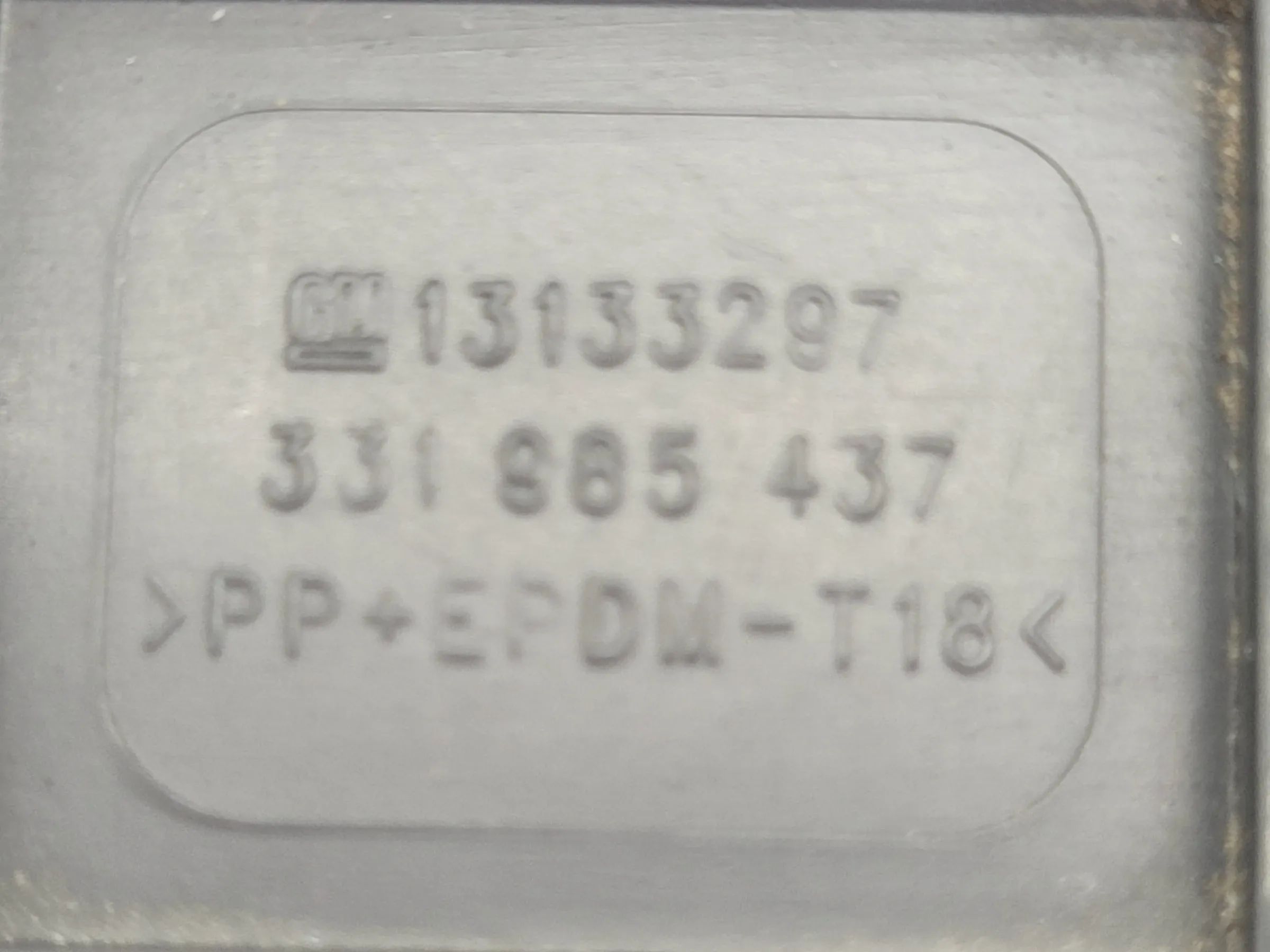 Original Opel Astra H (A04) Abdeckung Blende Mittelkonsole 13133297