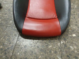 Rear seat upper backrest right or left leather red black Peugeot 206CC 