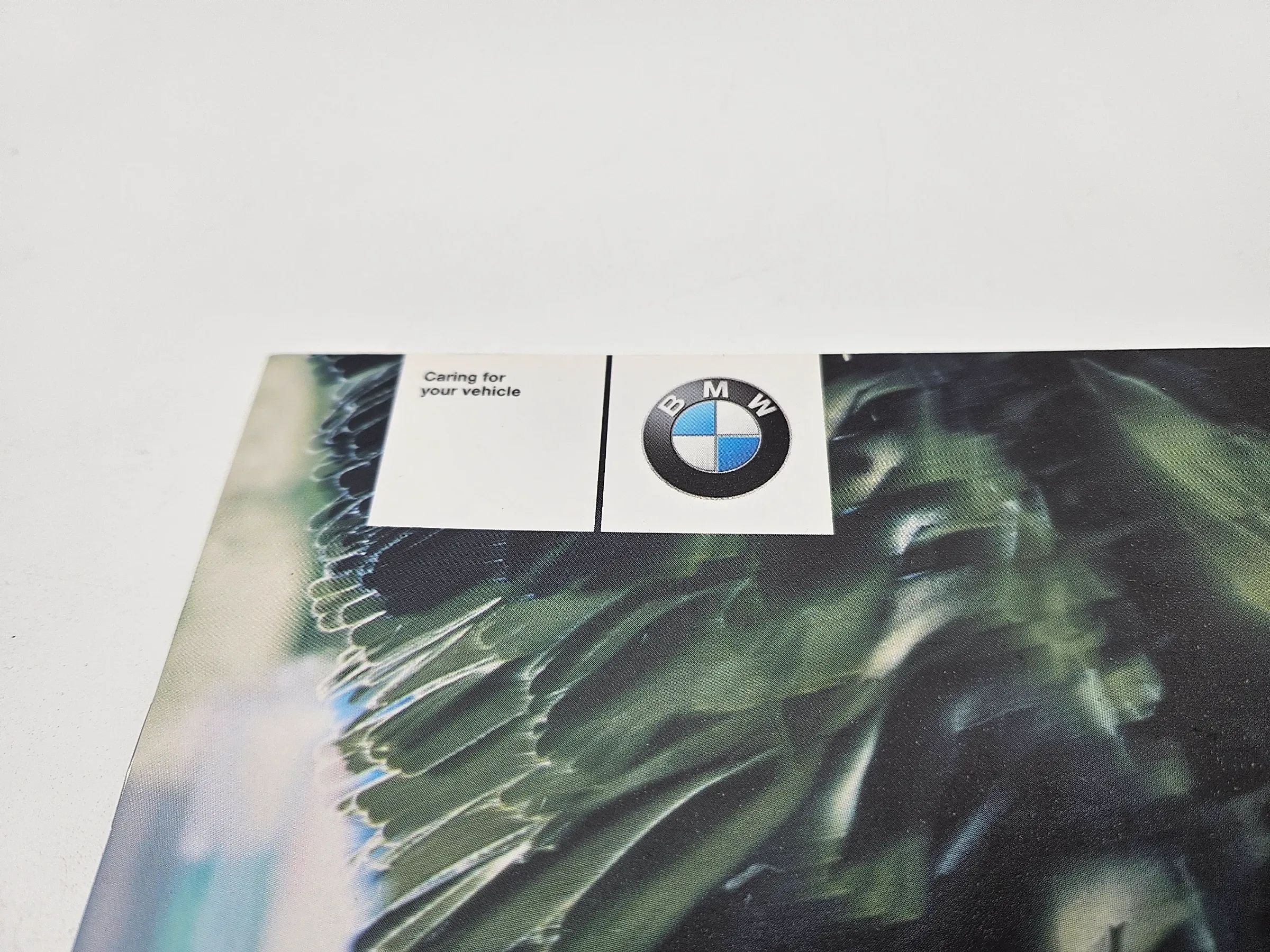 Original BMW Betriebsanleitung Fahrzeugpflege E46 E39 etc englisch 01410156746