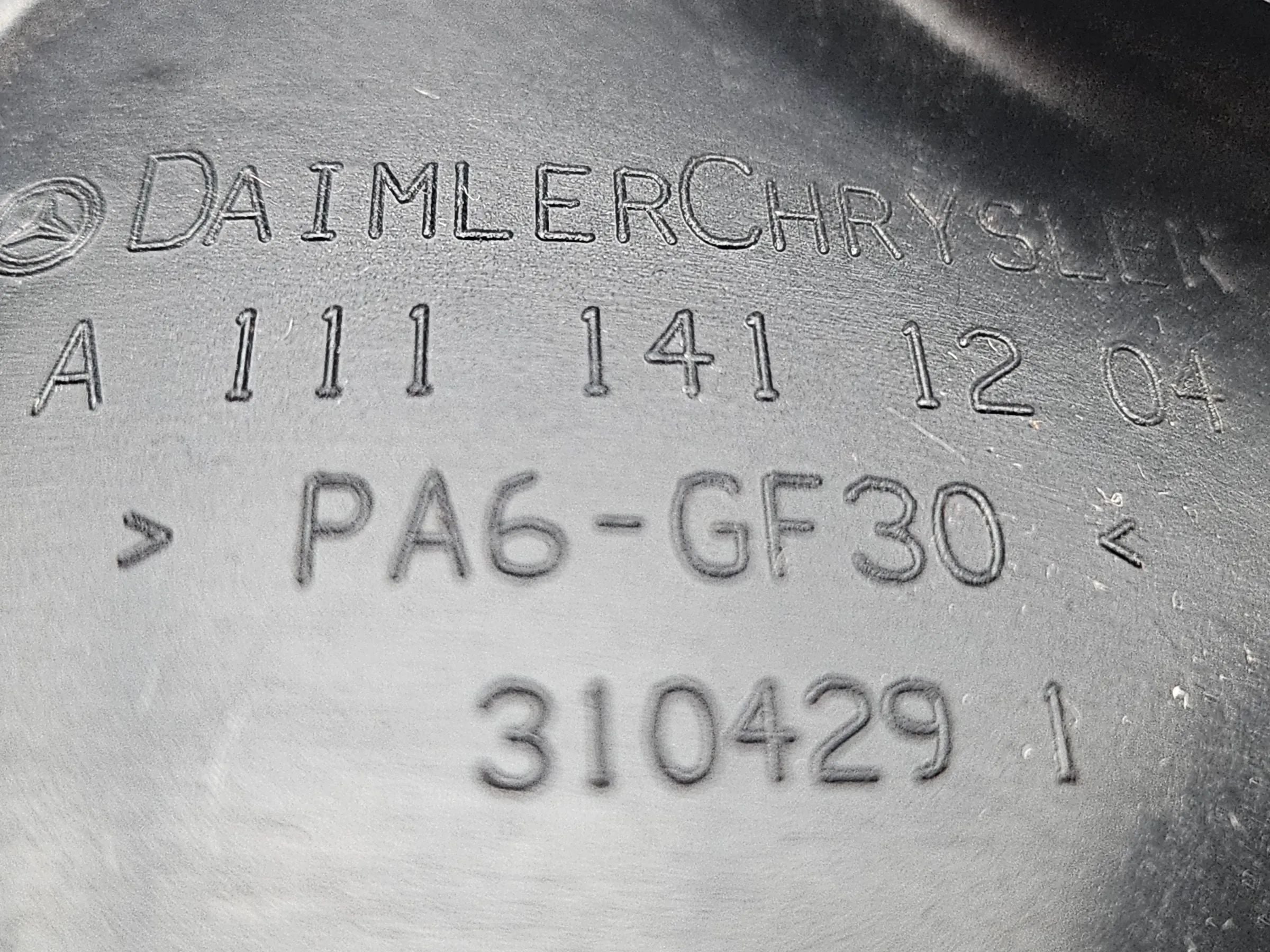 Original Mercedes Benz C180 S203 Cl203 W203 Flansch A1111411204