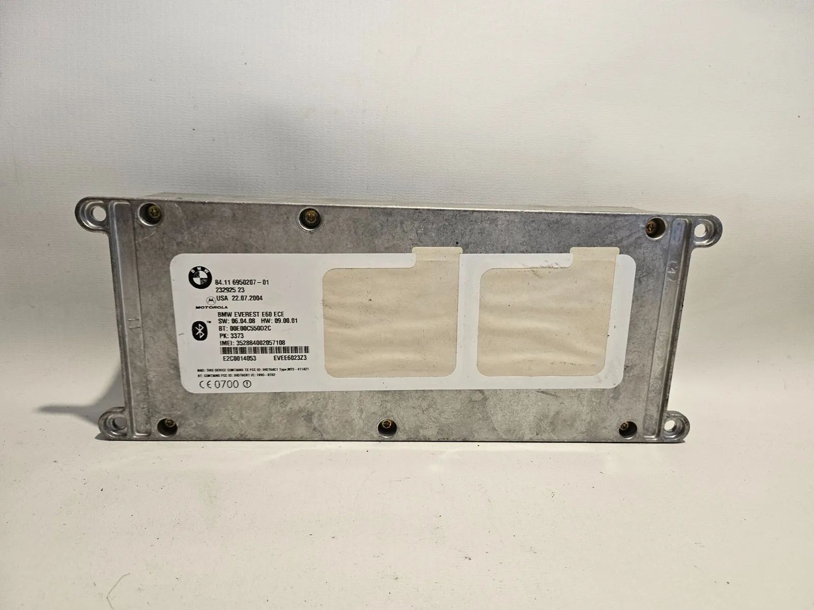 Orijinal BMW 5 E60 E61 Telematik Bluetooth Modülü Kontrol Ünitesi 6950207