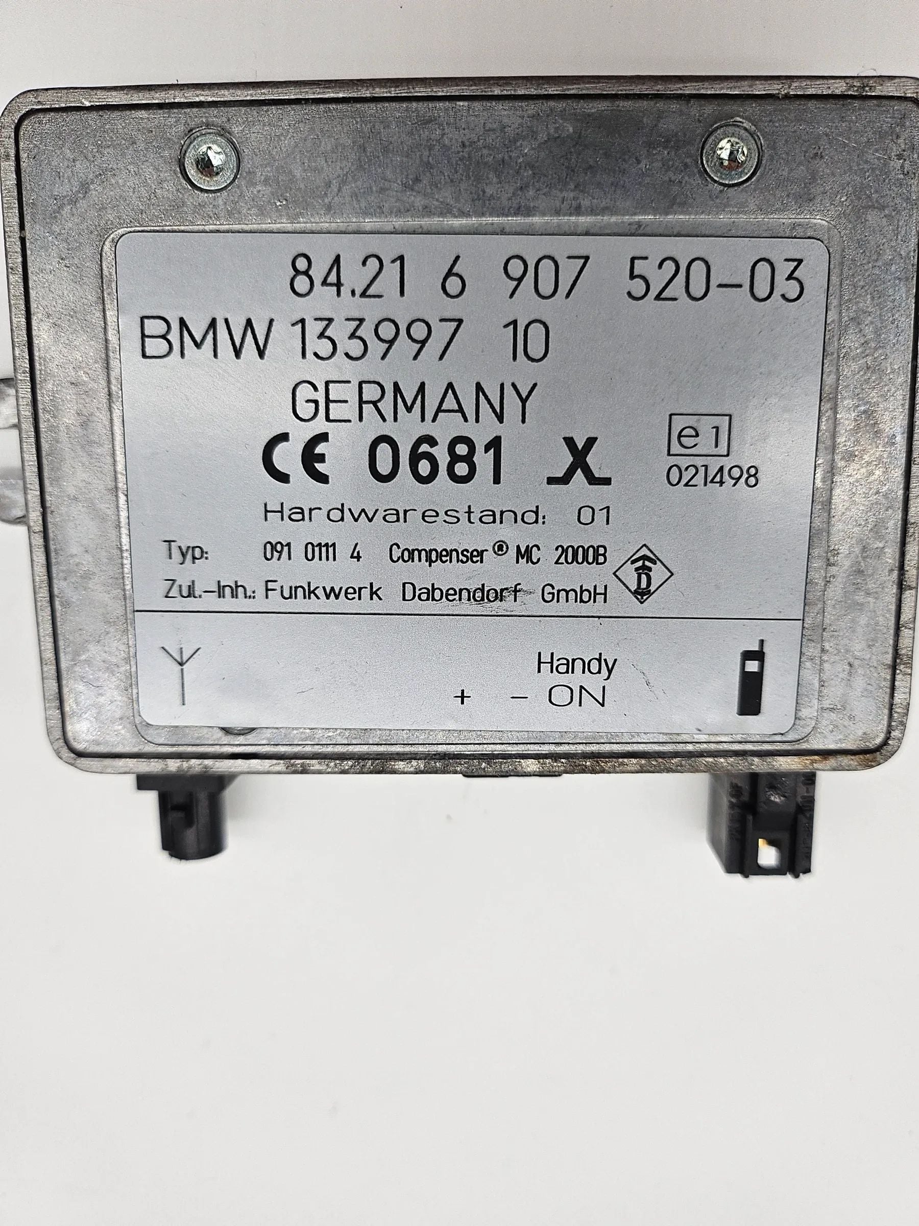 BMW X5 E53 Amplificatore Antenna 84.21 6 907 520-03 133997 10 690752003