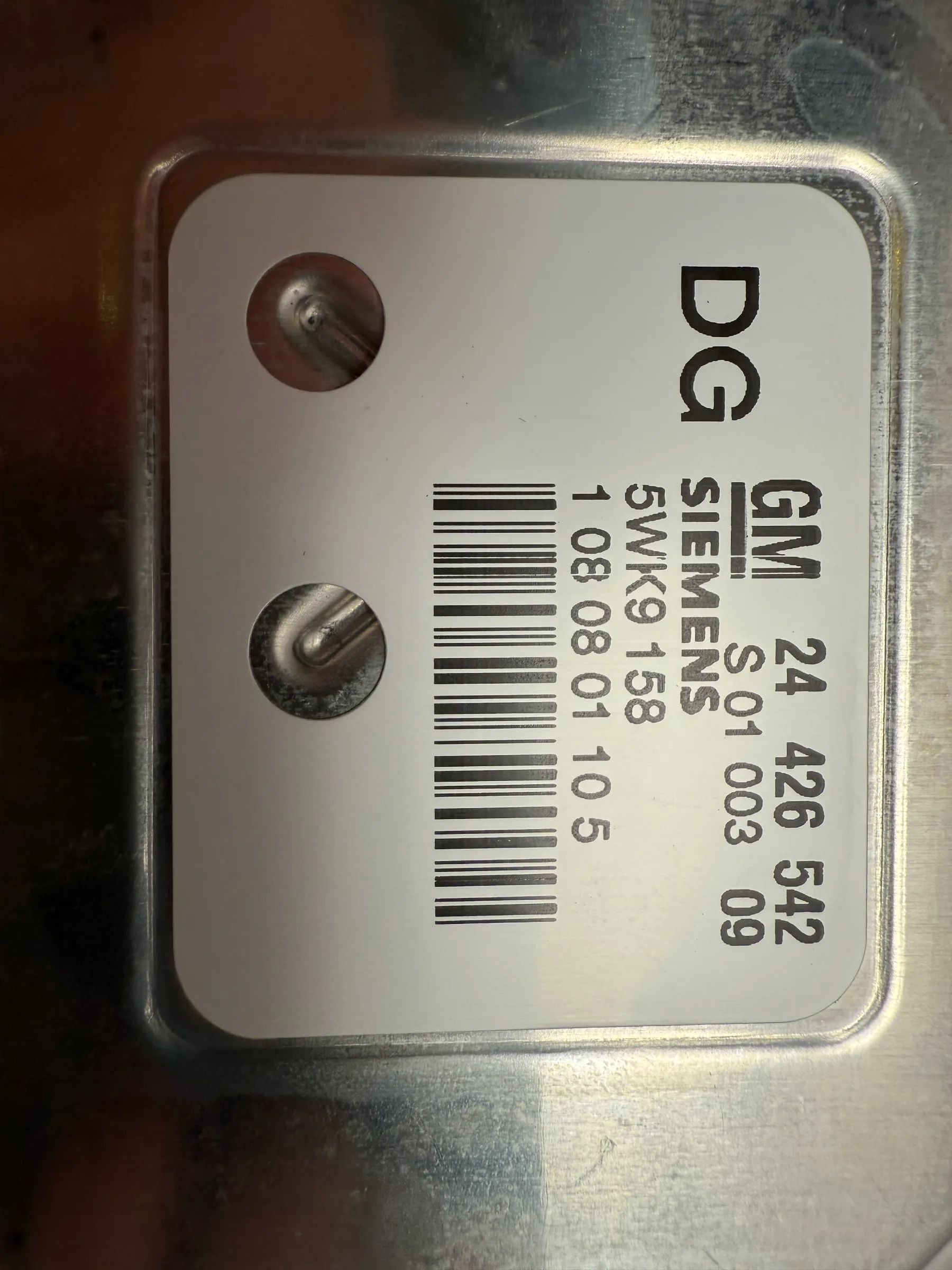 Origineel Opel Omega 2.2 16V 2198 CCM 106 KW Motormanagement Unit 24426542