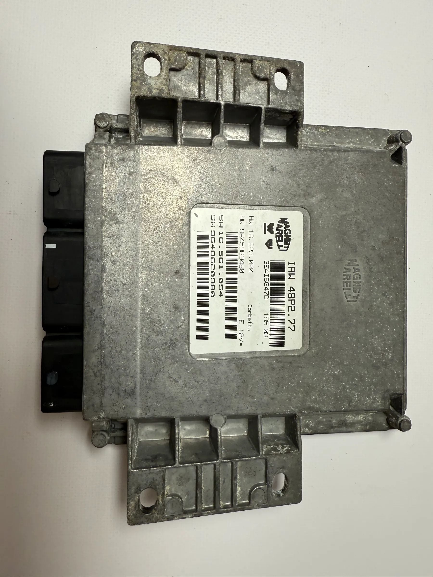 Original Peugeot 206 SW Break 1,4 Centralina Motor ECU IAW48P2.77 / 9645989480