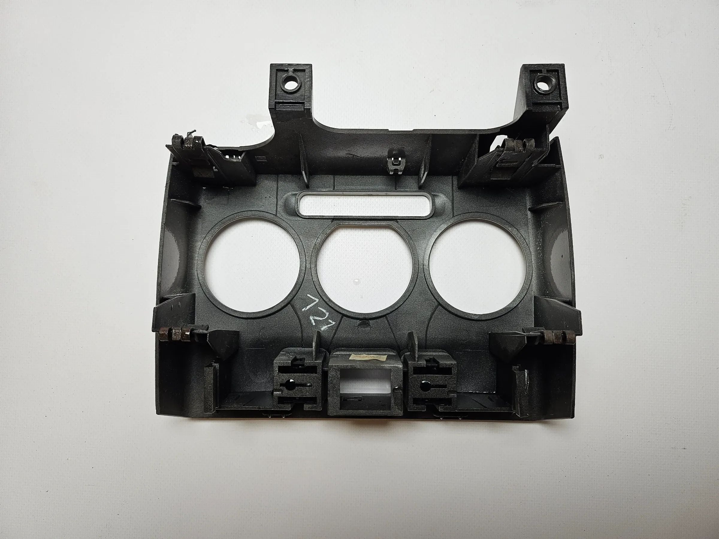 Original Opel Zafira 1.8 Ano 2003 Tampa de Comando do Aquecimento Prateada 024420732