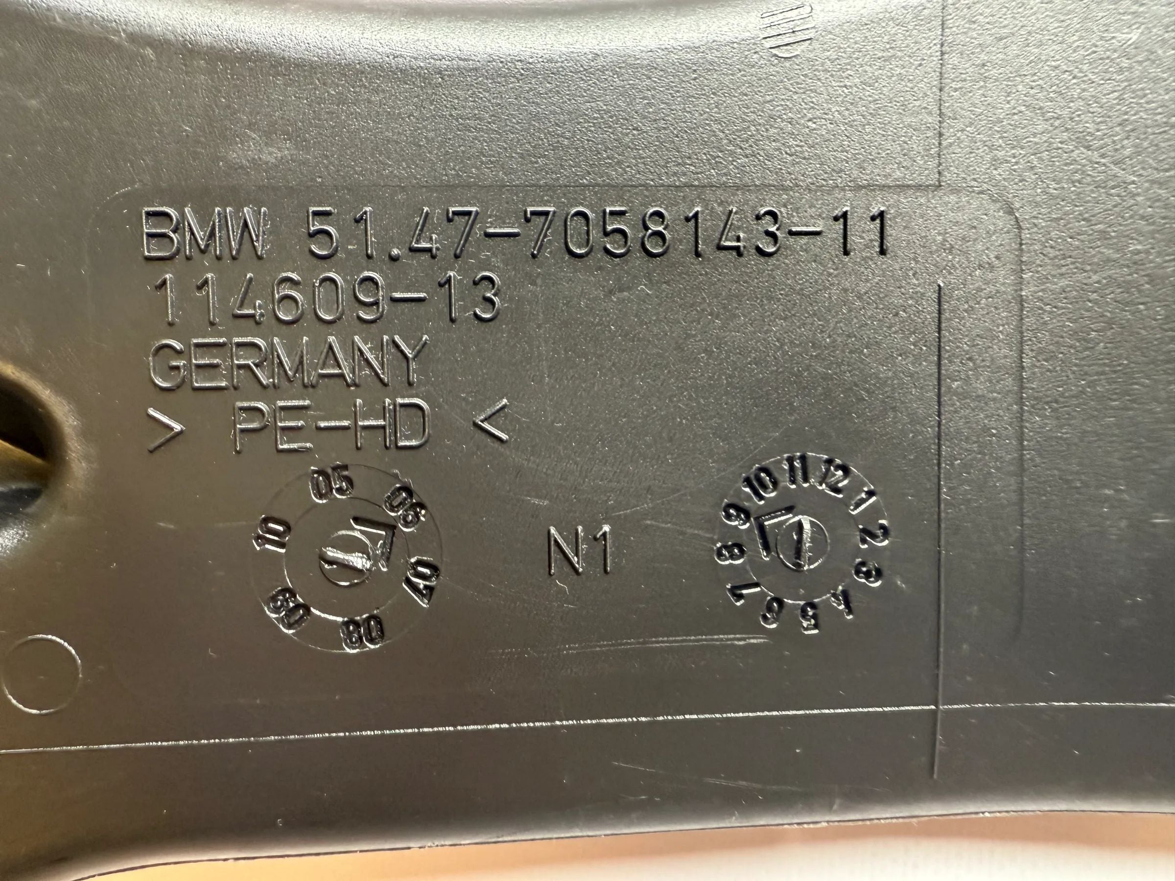 BMW 1 3 Serie E81 E82 E87 E88 E90 E91 E92 Canale Riscaldamento Posteriore Sinistro 7058143