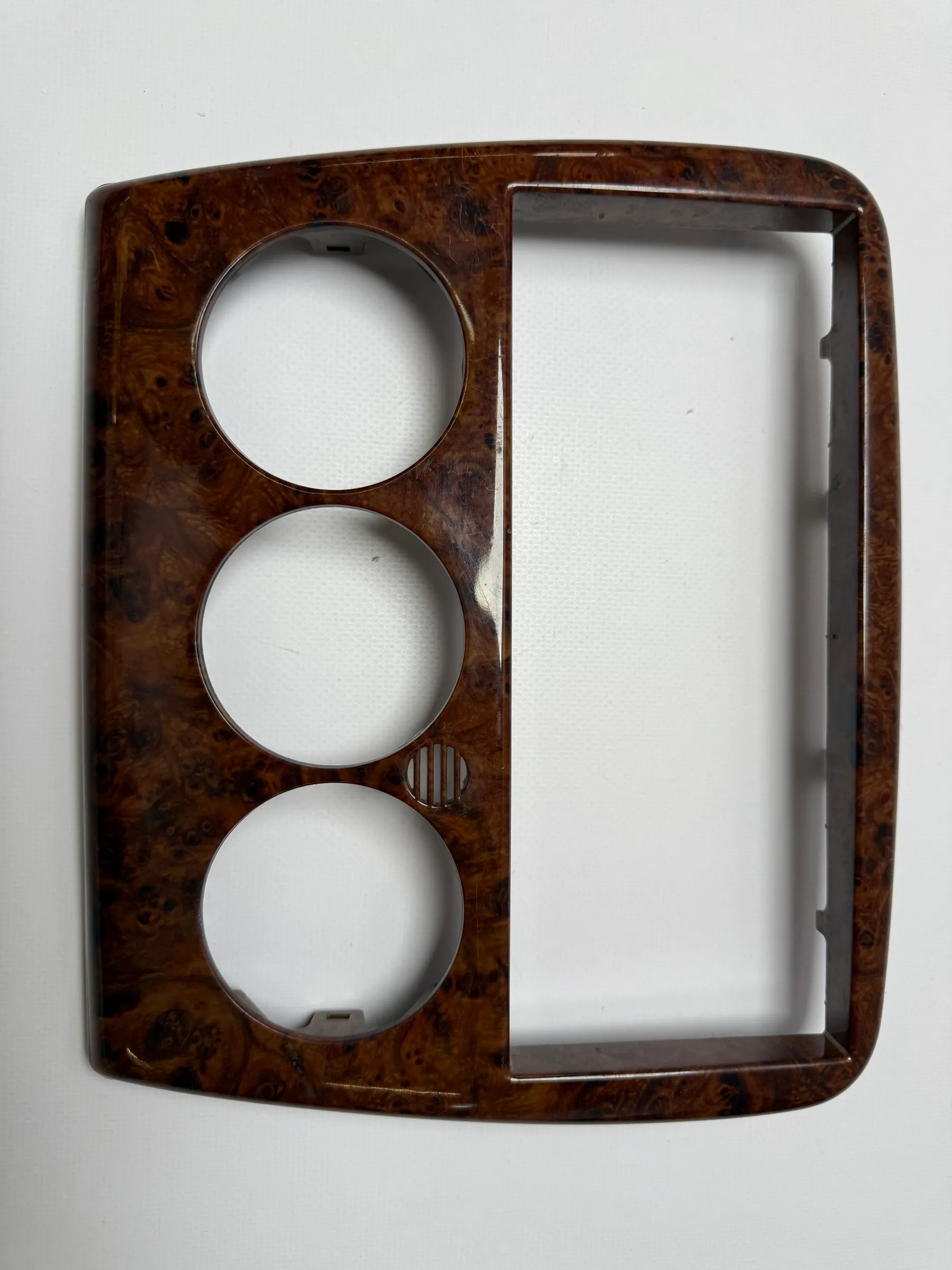 Original Opel Vectra B GM Moldura de Consola Central Madera Raíz 90508026