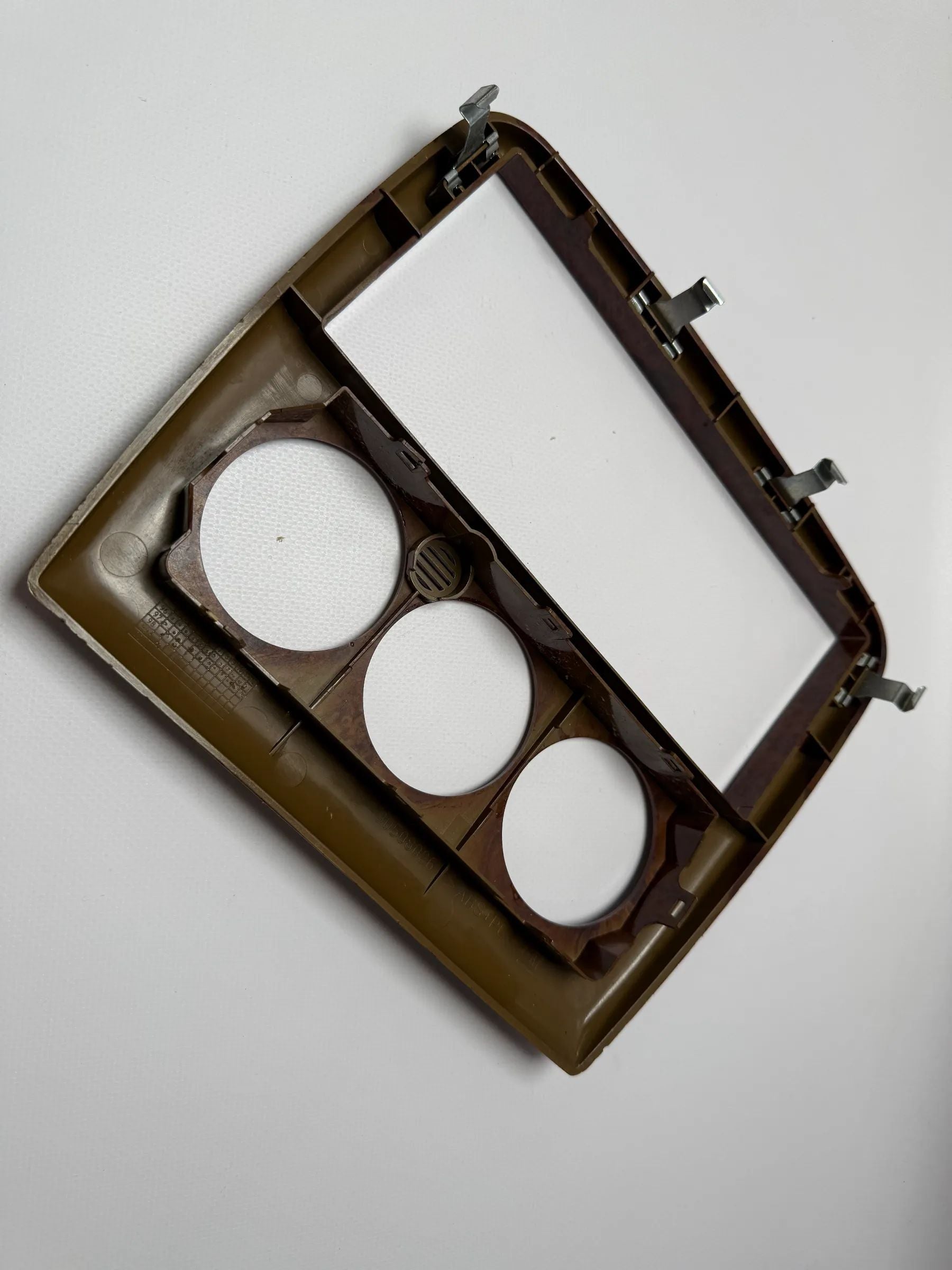 Original Opel Vectra B GM Moldura de Consola Central Madera Raíz 90508026