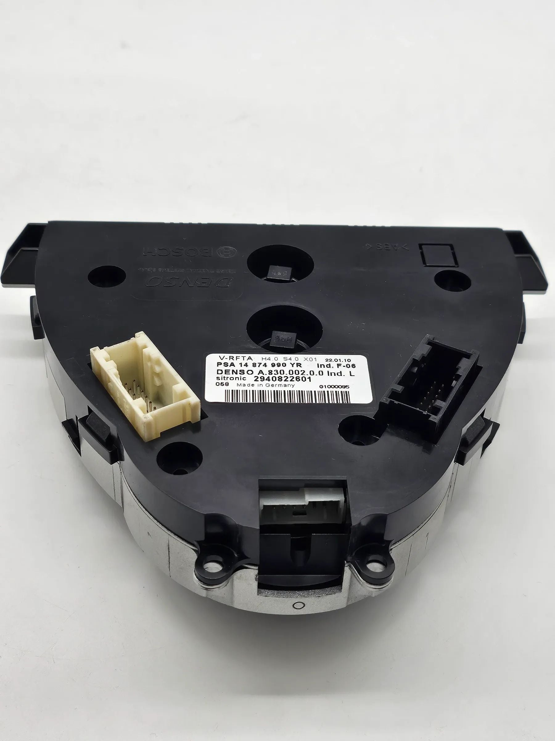 純正 Peugeot 807 2.0 エアコン操作パネル PSA GKR 14874990 YR A83000200