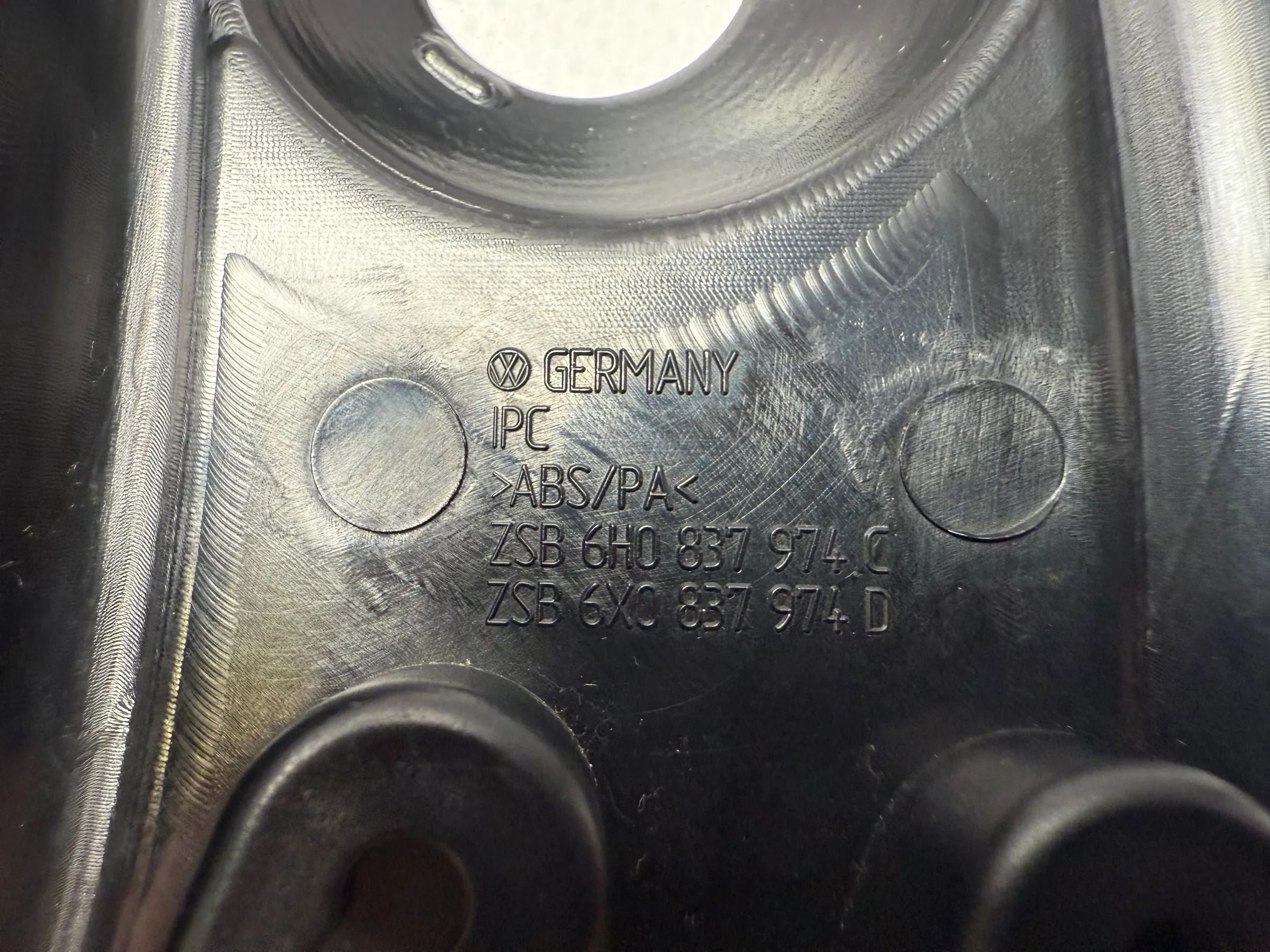 Originele VW Lupo Afdekking Buitenste Spiegel Rechts 6H0837974C / 6X0837974D