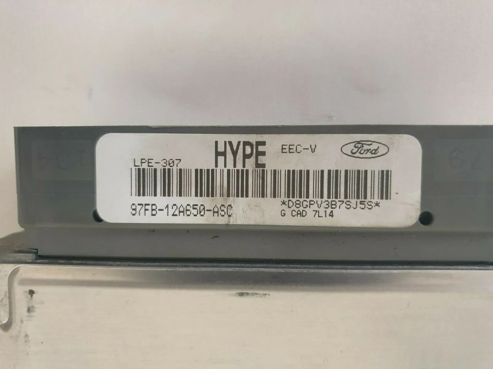 อะไหล่แท้กล่องควบคุมเครื่องยนต์ 97FB12A650ASC Ford Fiesta 1995-1999 1.25 ลิตร เบนซิน