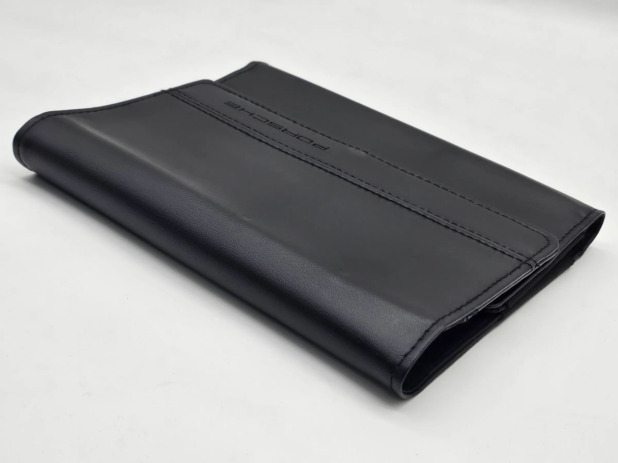 Original Porsche Panamera 970 2016 Bordmappe Leder schwarz
