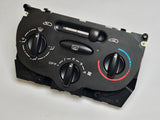 Peugeot 206 CC Commande de chauffage panneau Behr sans climatisation 99210