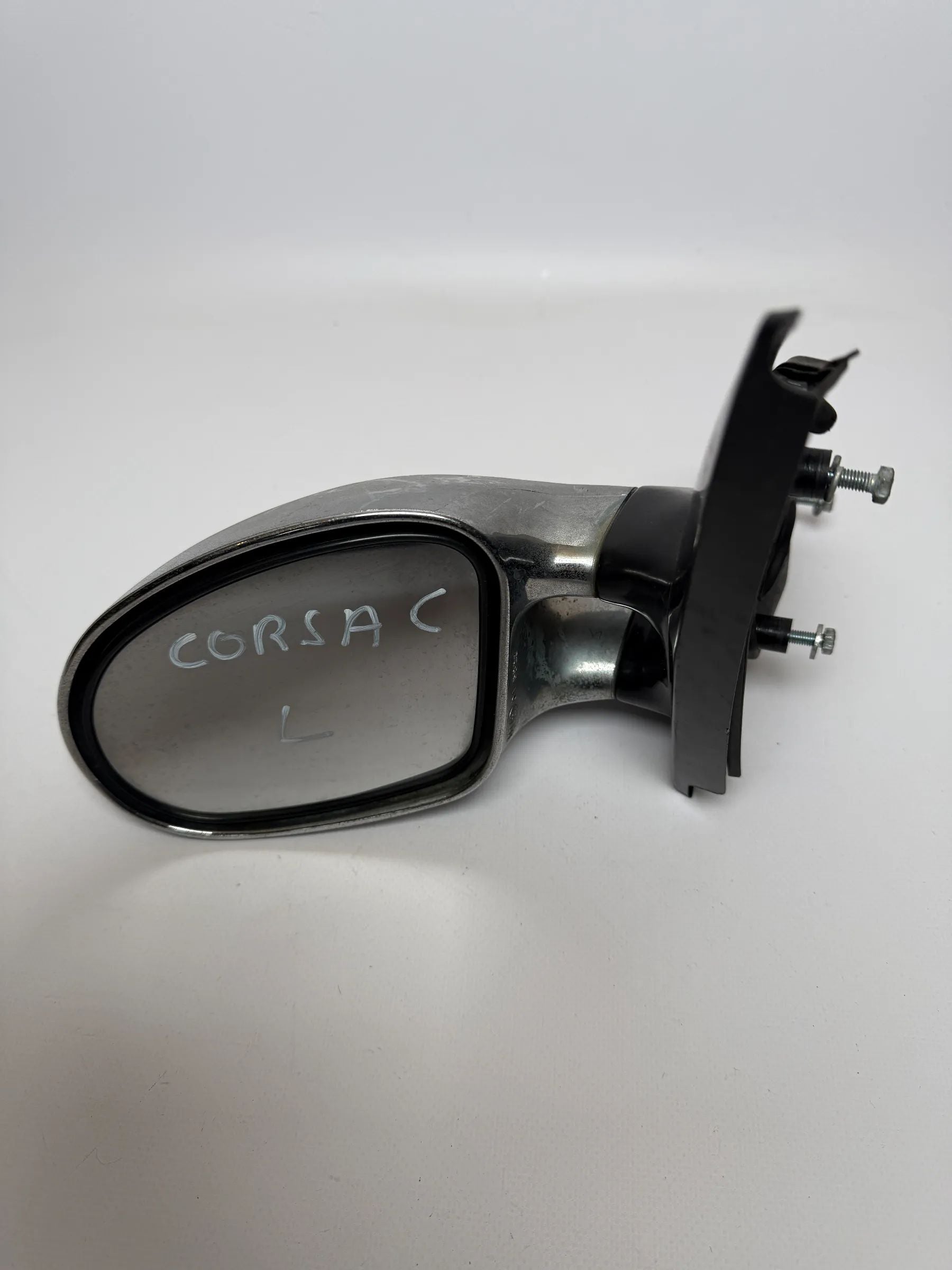 Opel Corsa C X01 Außenspiegel Seitenspiegel Links Chrom E1015823