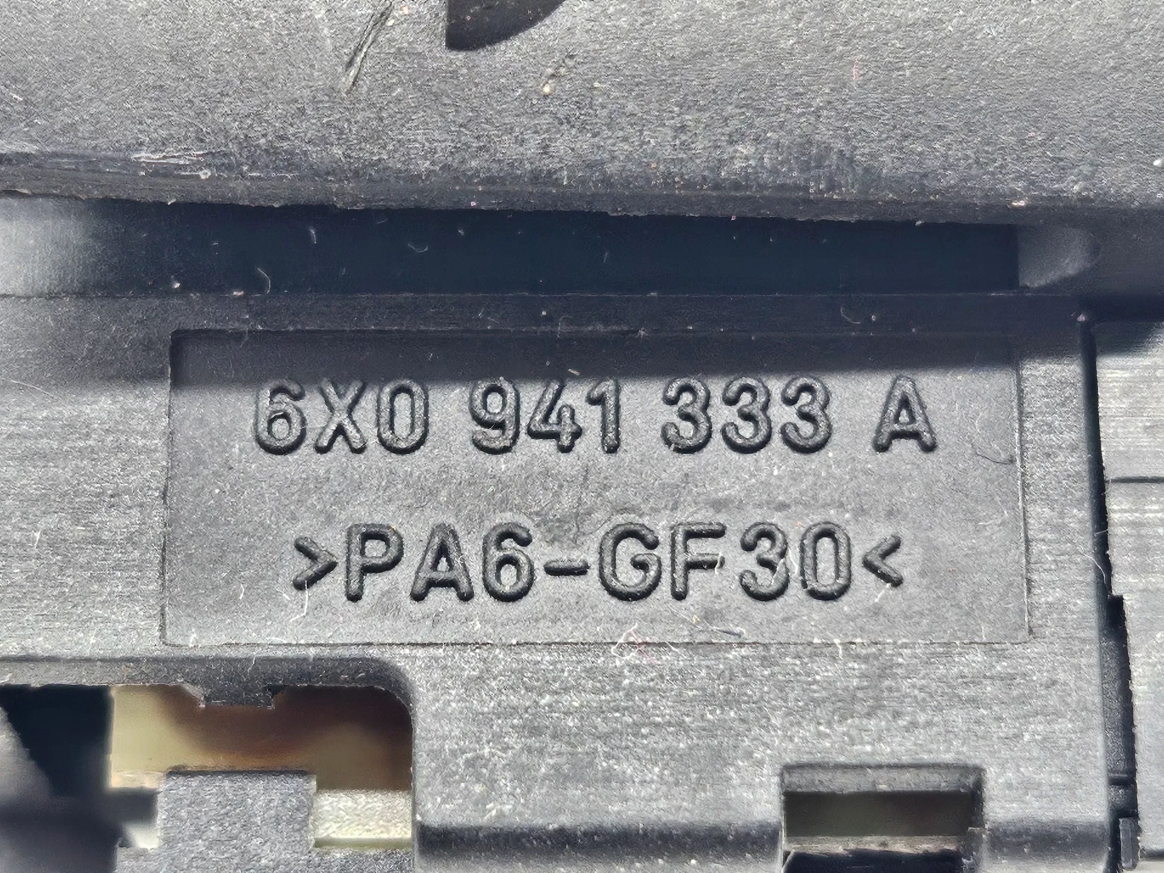 Original VW Lupo BJ 1998 LWR switch headlight range adjustment 6X0941333A 