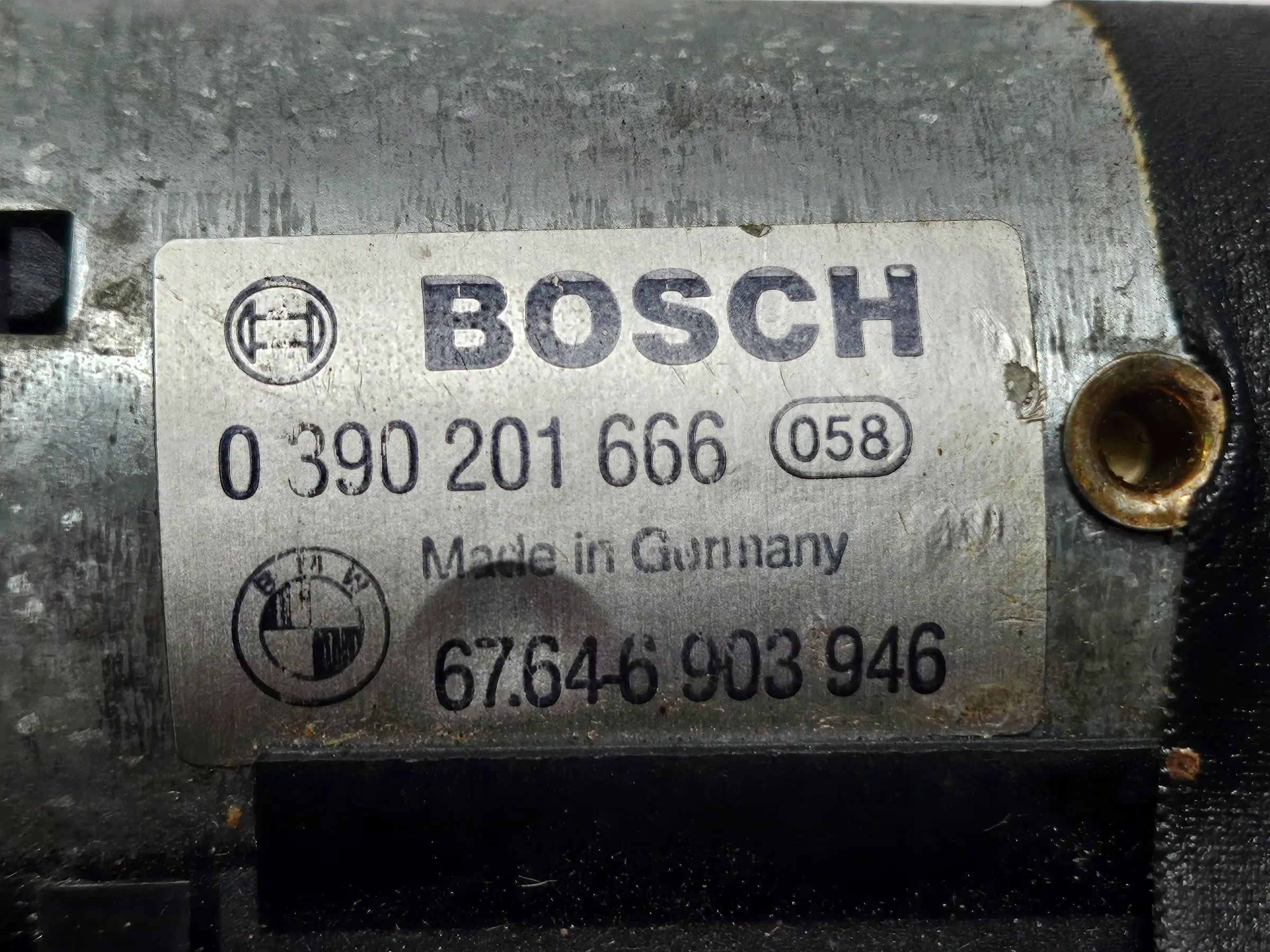 असली BMW E53 X5 सीरीज़ स्टीयरिंग कॉलम एडजस्टमेंट मेकानिज्म Bosch 0390201666