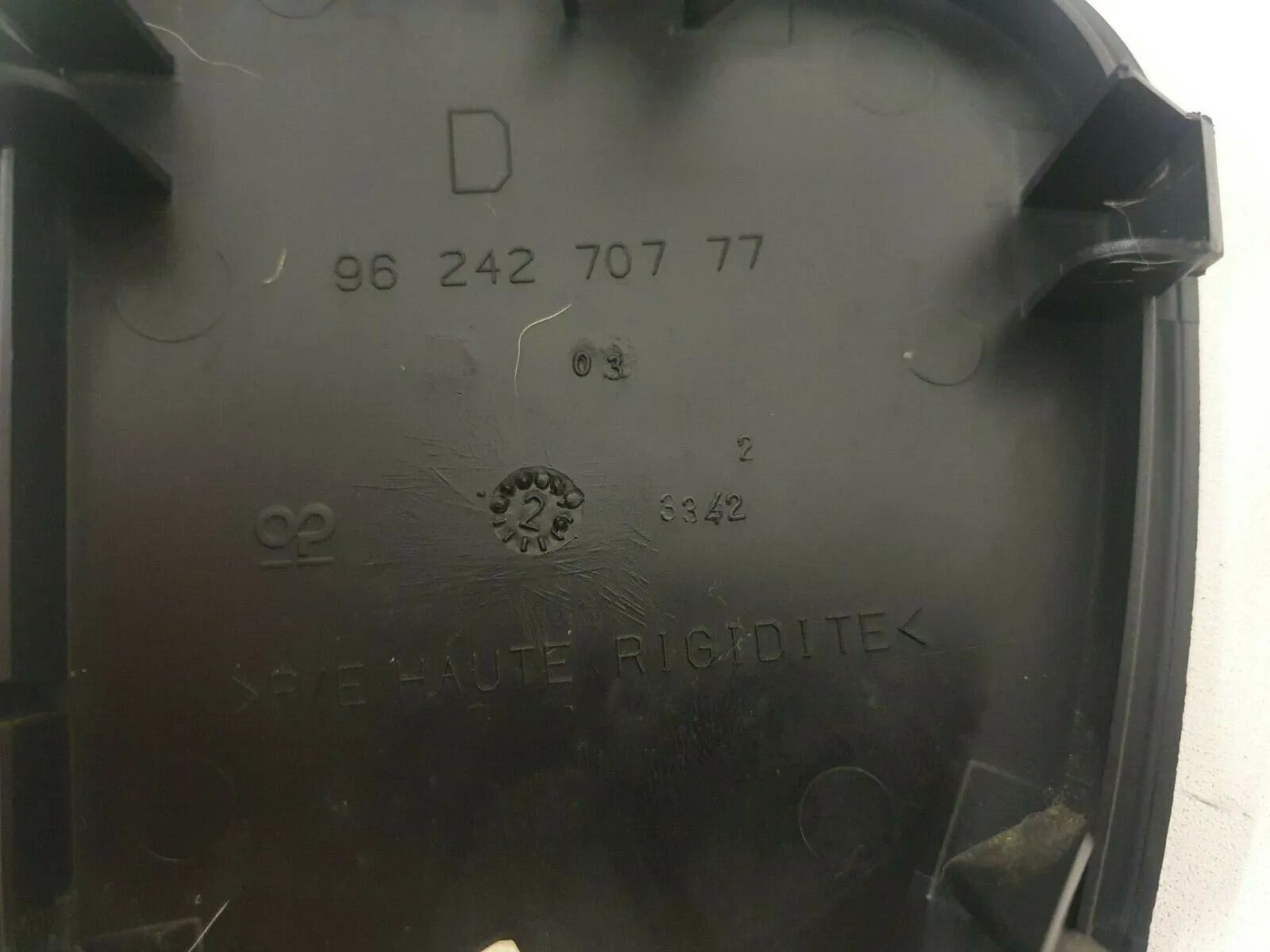 Peugeot 206 CC Abdeckung Verkleidung Deckel Armaturenbrett 9624270777 RECHTS