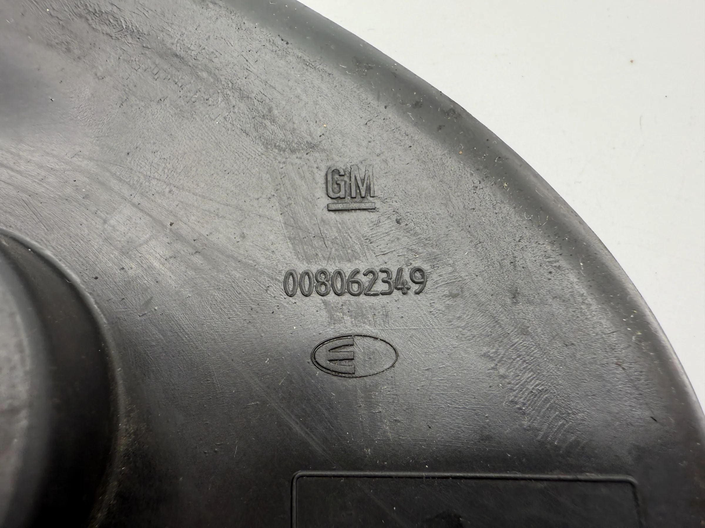 Original Opel Corsa B S93 Außenspiegel Abdichtung Links Schwarz 008062349