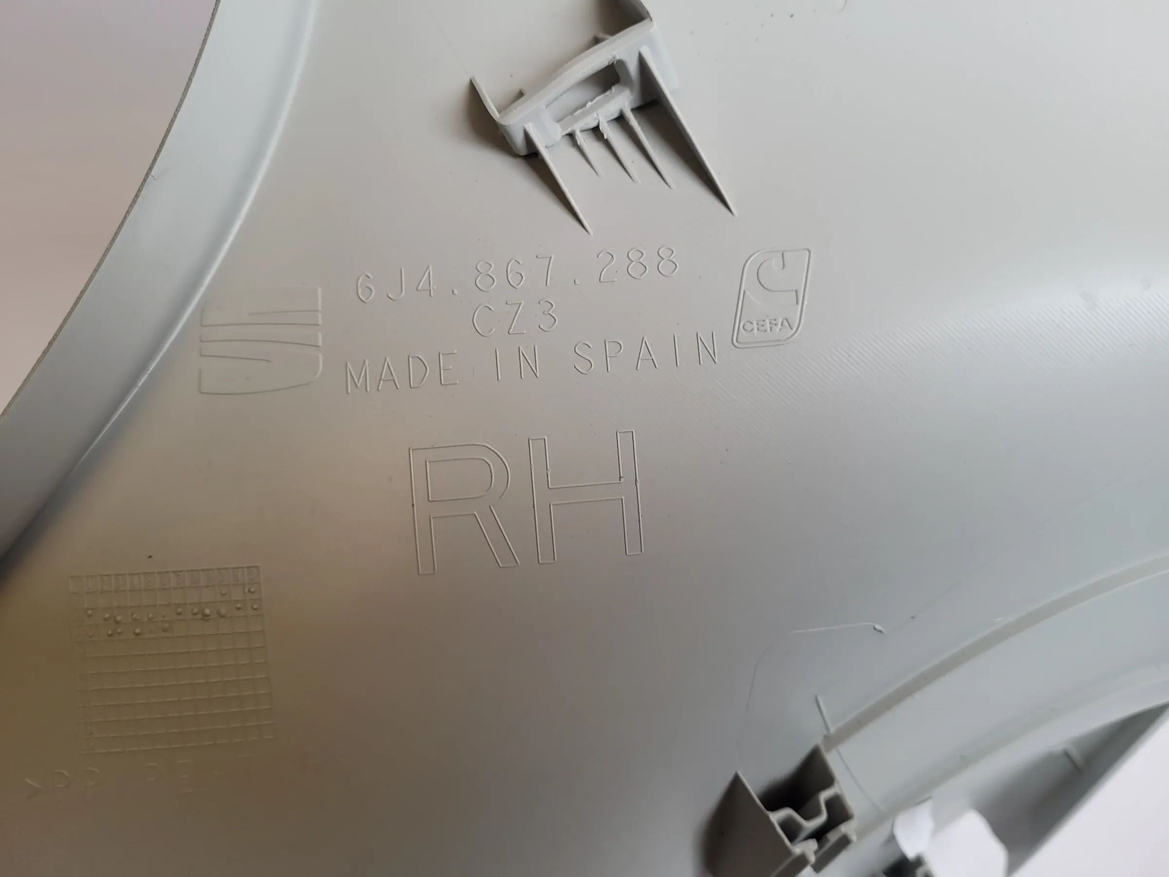 Original Seat Ibiza IV (6J5/6P1) Verkleidung B-Säule Rechts 6J4867288