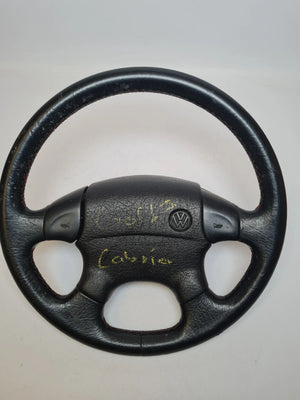 Original VW Golf III 3 Cabrio (1E7) 4-Speichen Lenkrad 1H0419091AF