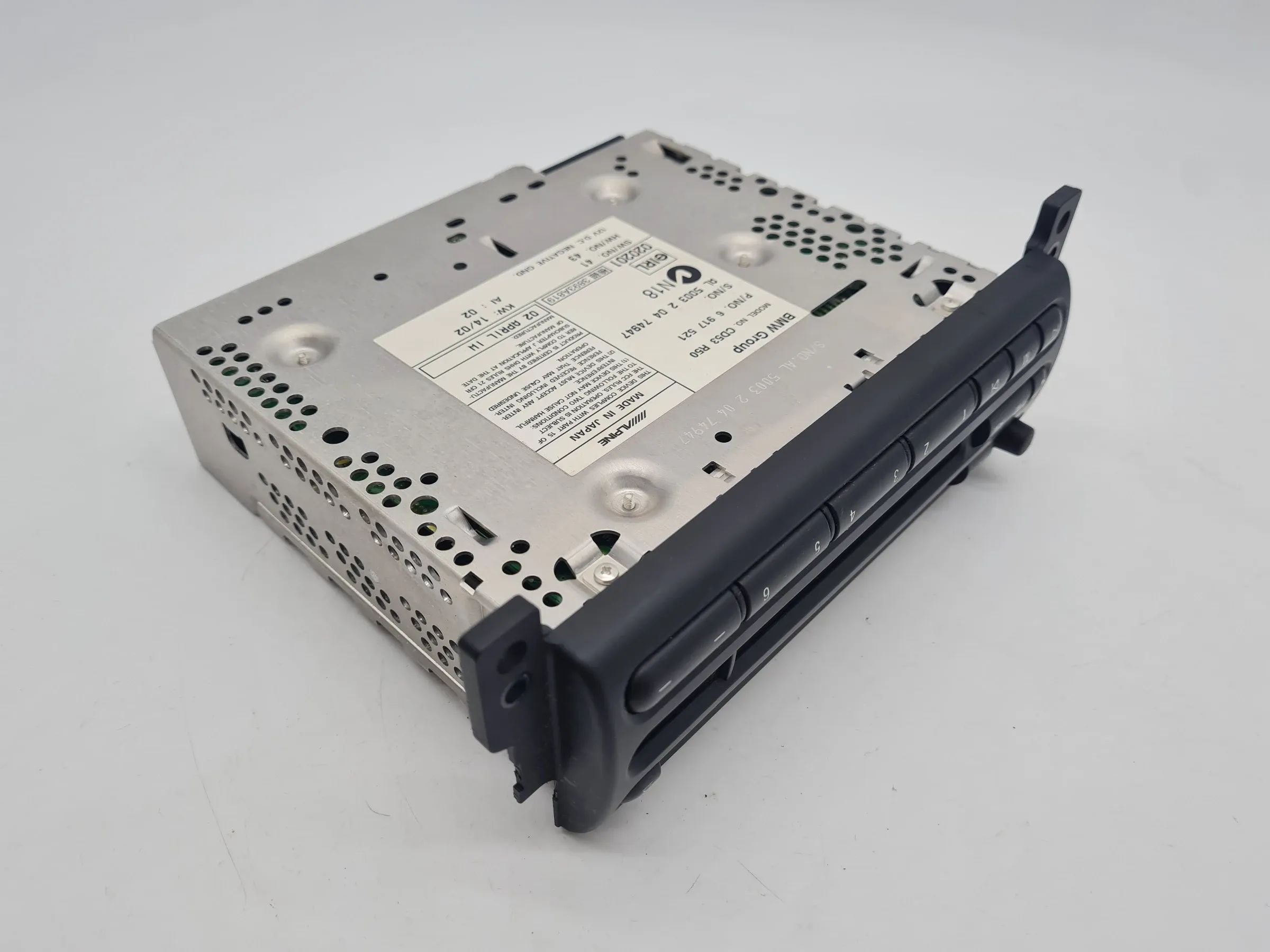 Original Mini One (R50/R53) Alpine Radio CD / DVD-Player Navigation 6917521