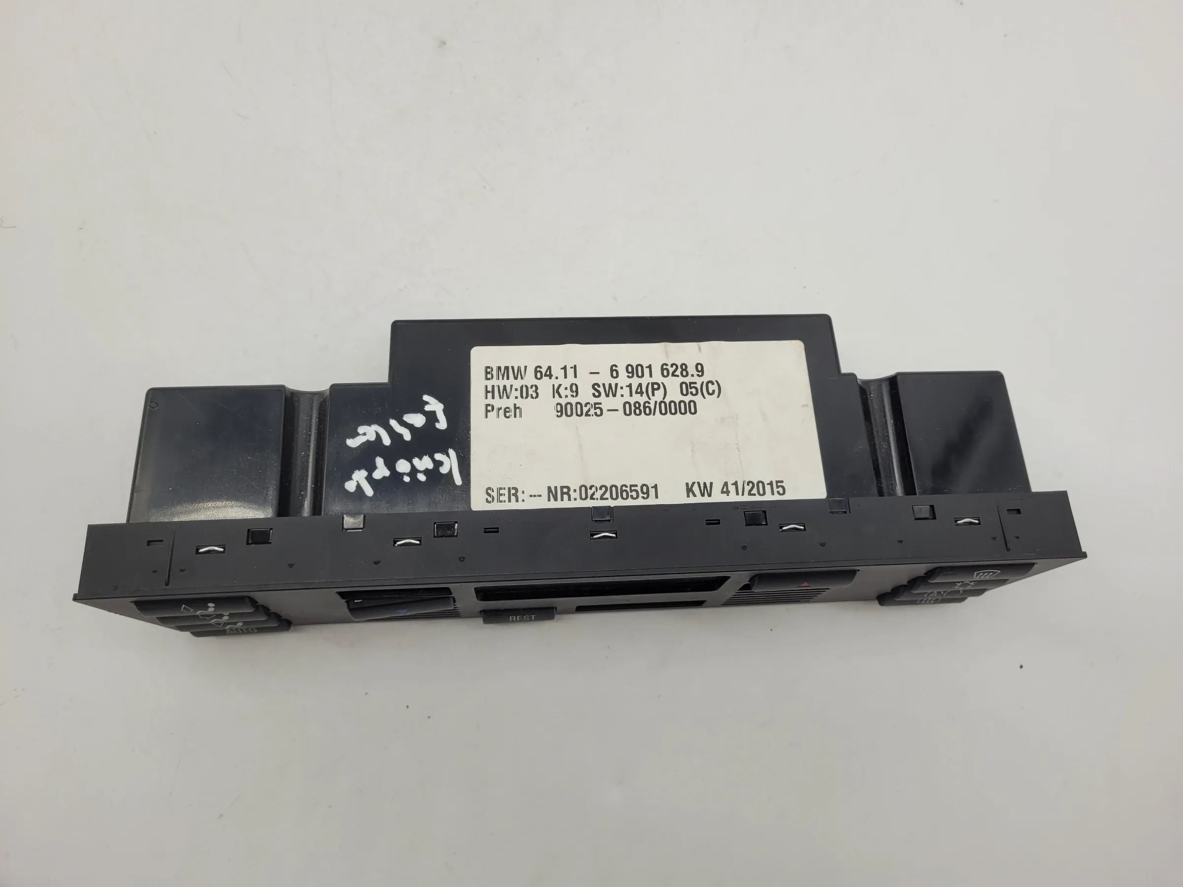 BMW 5er Touring E39 Bedienteil Klimaautomatik Klima 64.11-6901628.9 Original