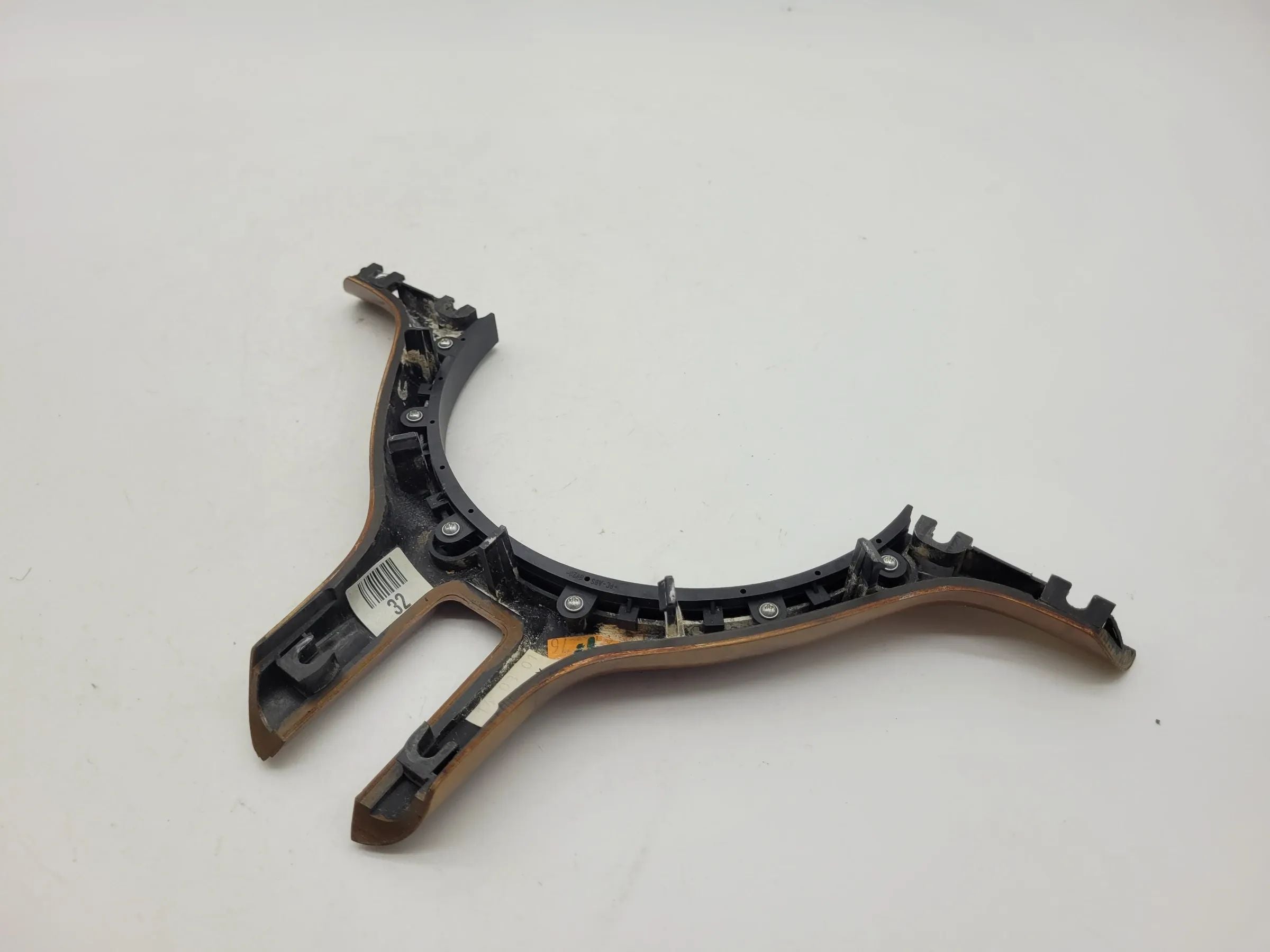 BMW 5er Leiste Lenkradschalter Unterteil Holzoptik (6760581) Original