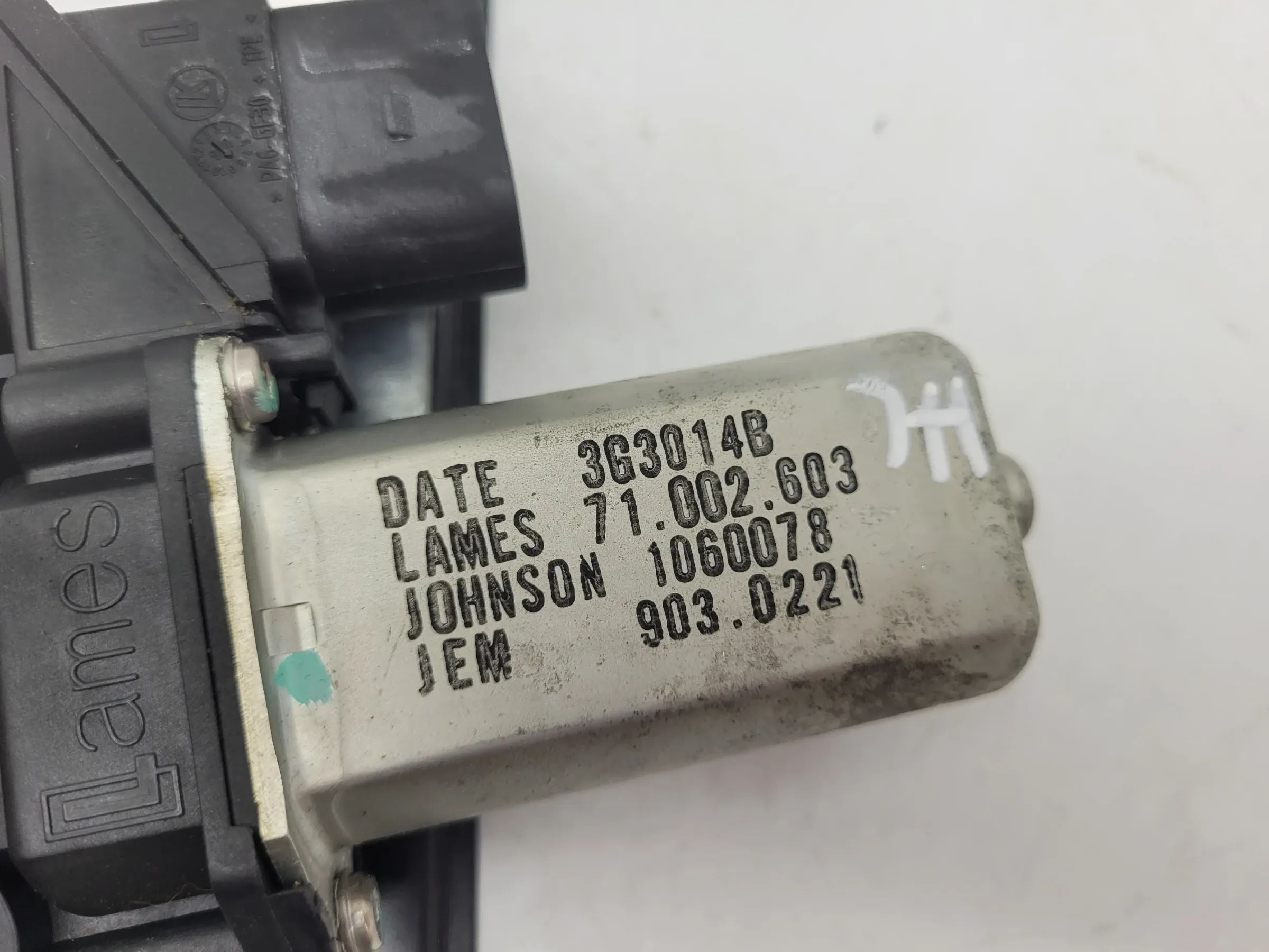 BMW 3er Touring E91 Fensterhebermotor + Gestänge Hinten Links 7075883 Original
