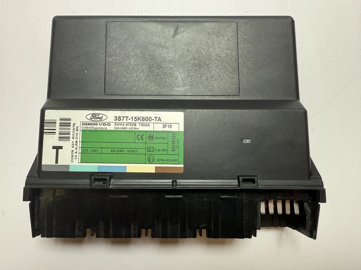 FORD MONDEO III KOMBI 2.0 TDCI comfort control unit 3S7T-15K600-TA 5WK48752B