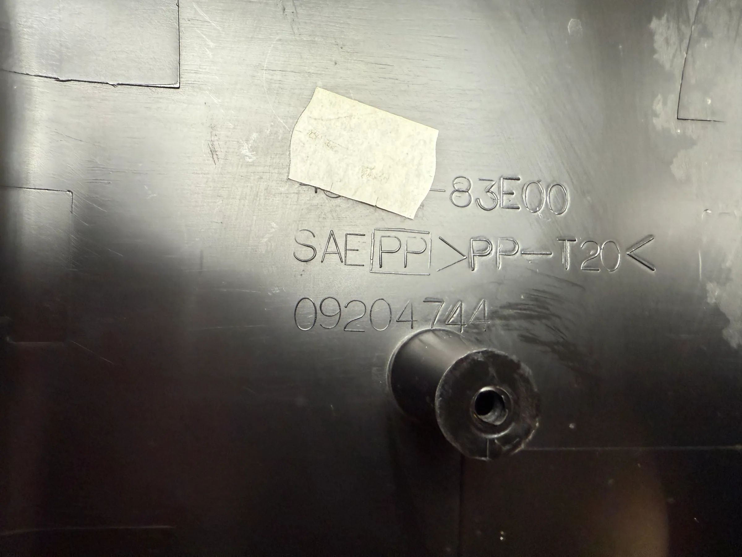 originele OPEL Agila A H00 (00-03) bekleding afdekking stuurkolom 09204743