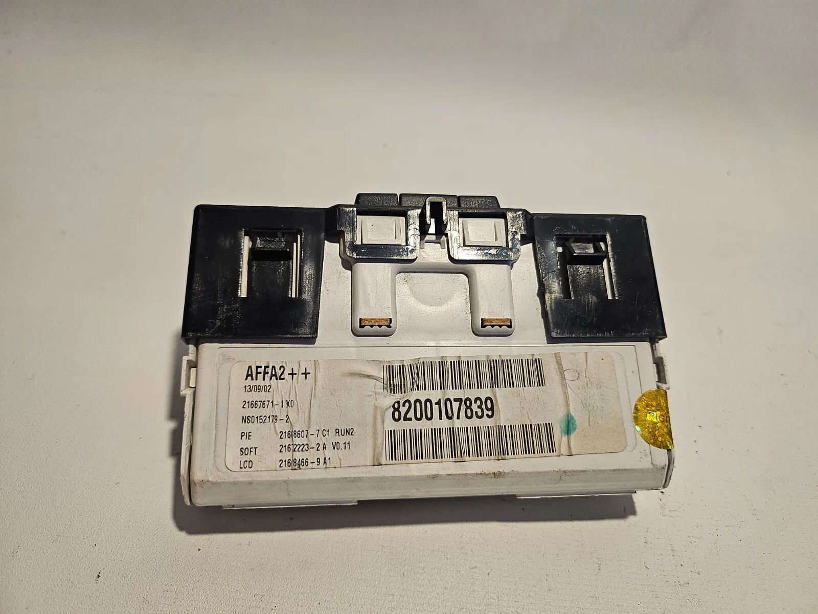 เรโนลต์ Megane F จอแสดงผลดิจิทัล Multifunktionsdisplay พร้อมกล่องคอมพิวเตอร์รถ 8200107839B