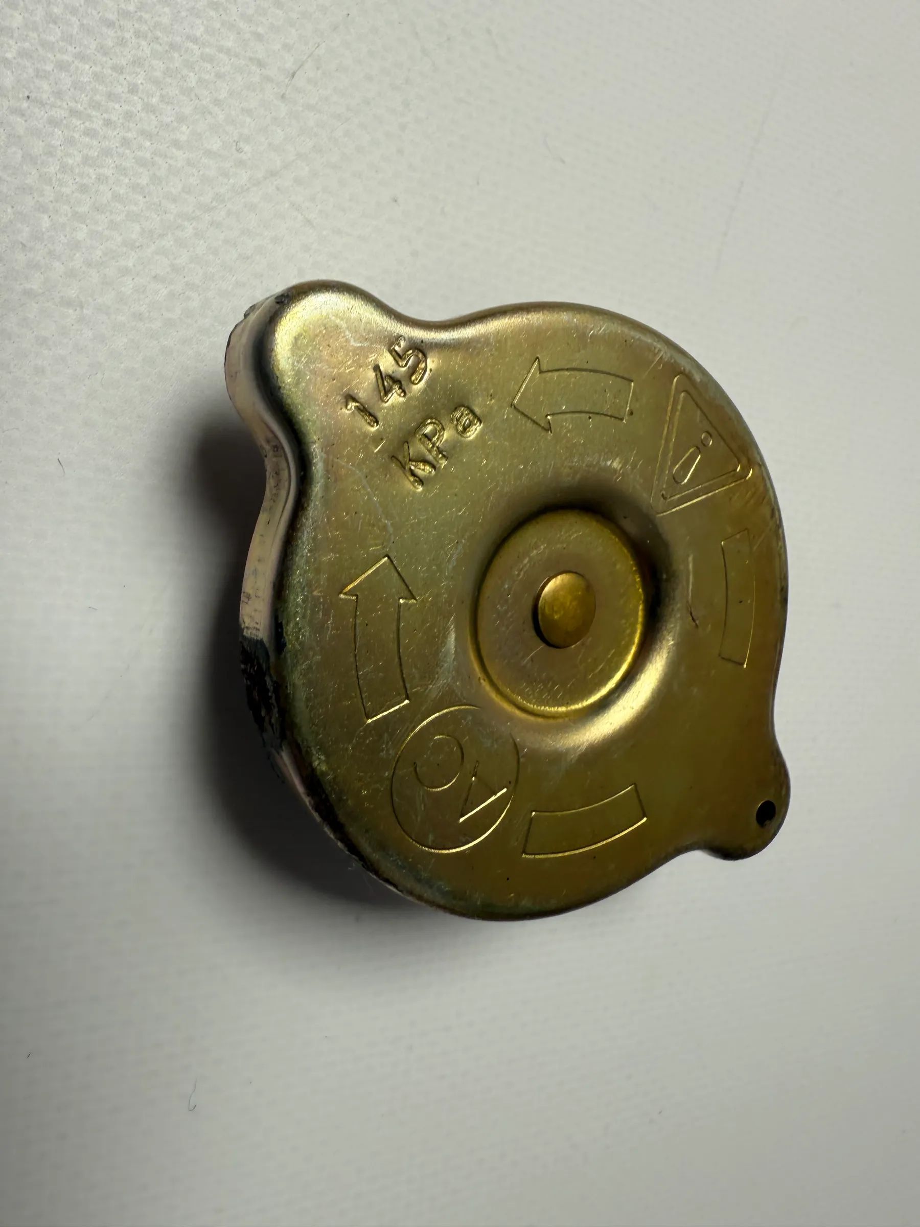 Tutup Radiator Asli Opel Kadett / Kapitän / Admiral AC Delco 145