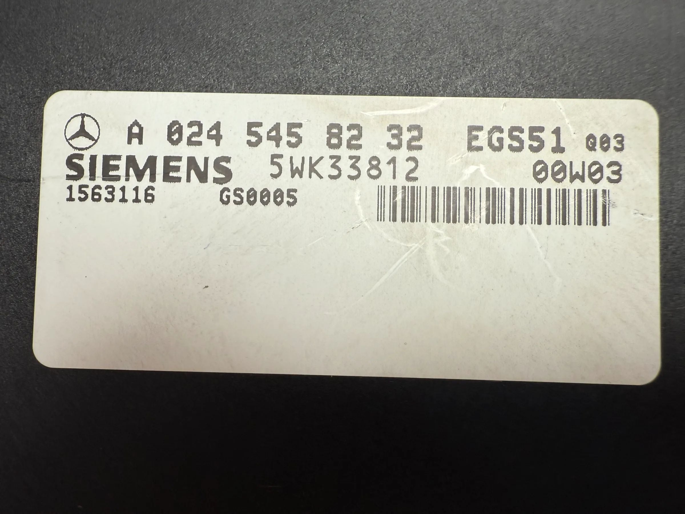 Origineel Mercedes CLK C208 / E-Klasse Automatische Transmissie Regelapparaat A0245458232