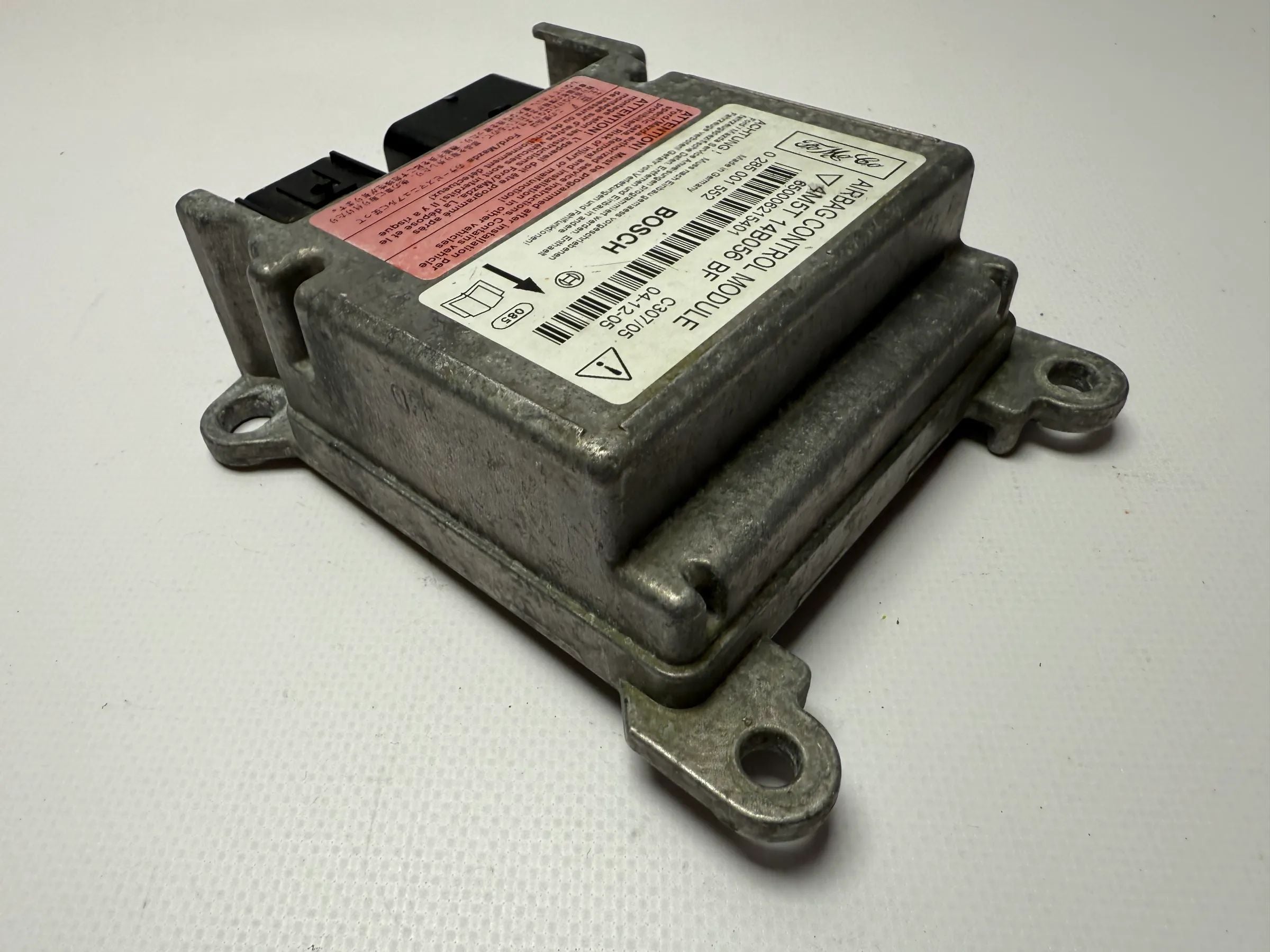 อะไหล่แท้ Ford Focus 1.6 16V 2005 กล่องควบคุมถุงลมนิรภัย 4M5T-14B056-BF / 0285001552