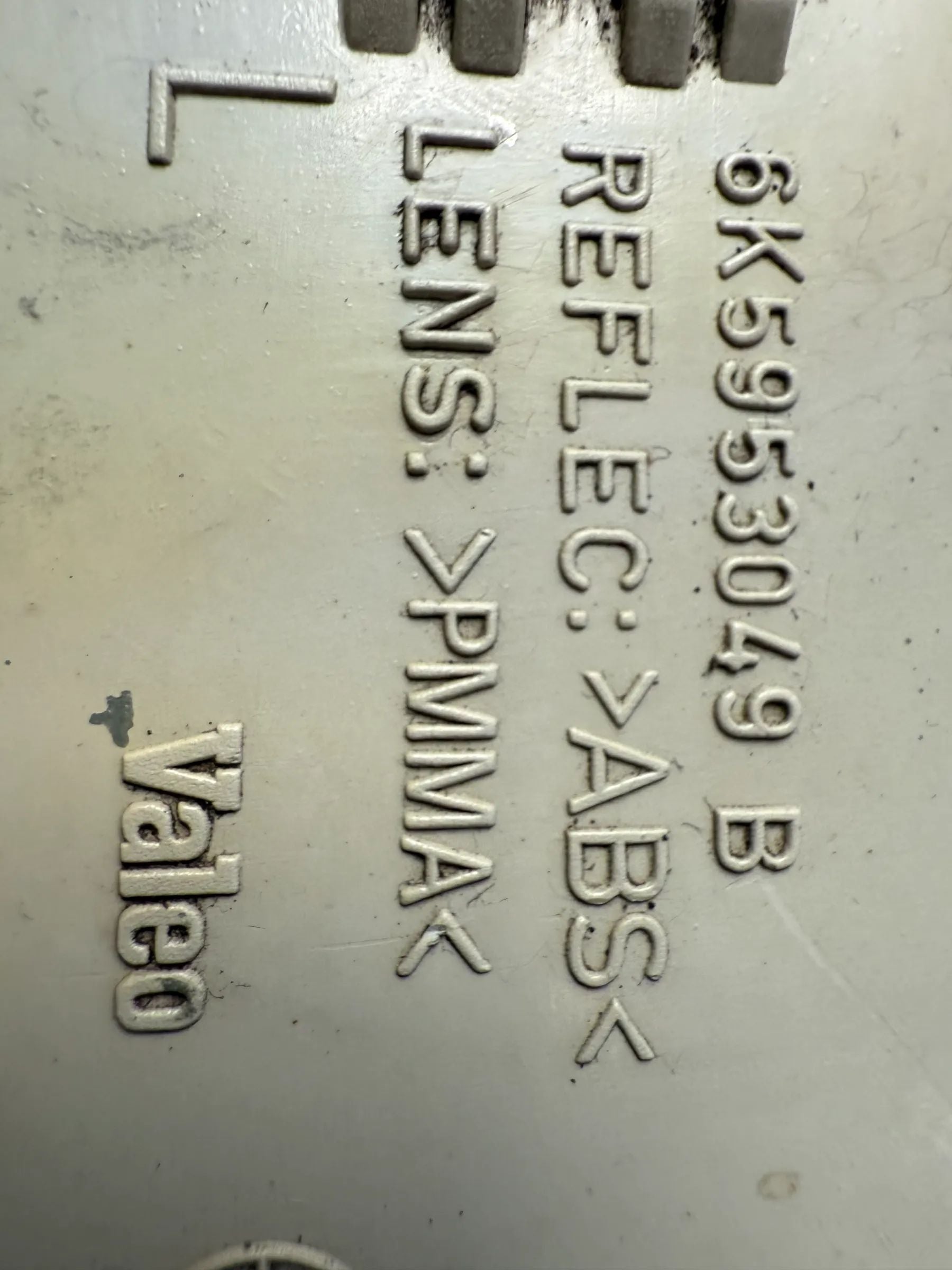 Originele VW Caddy 9KV/9KVF Knipperlicht Links Valeo 6K5953049B