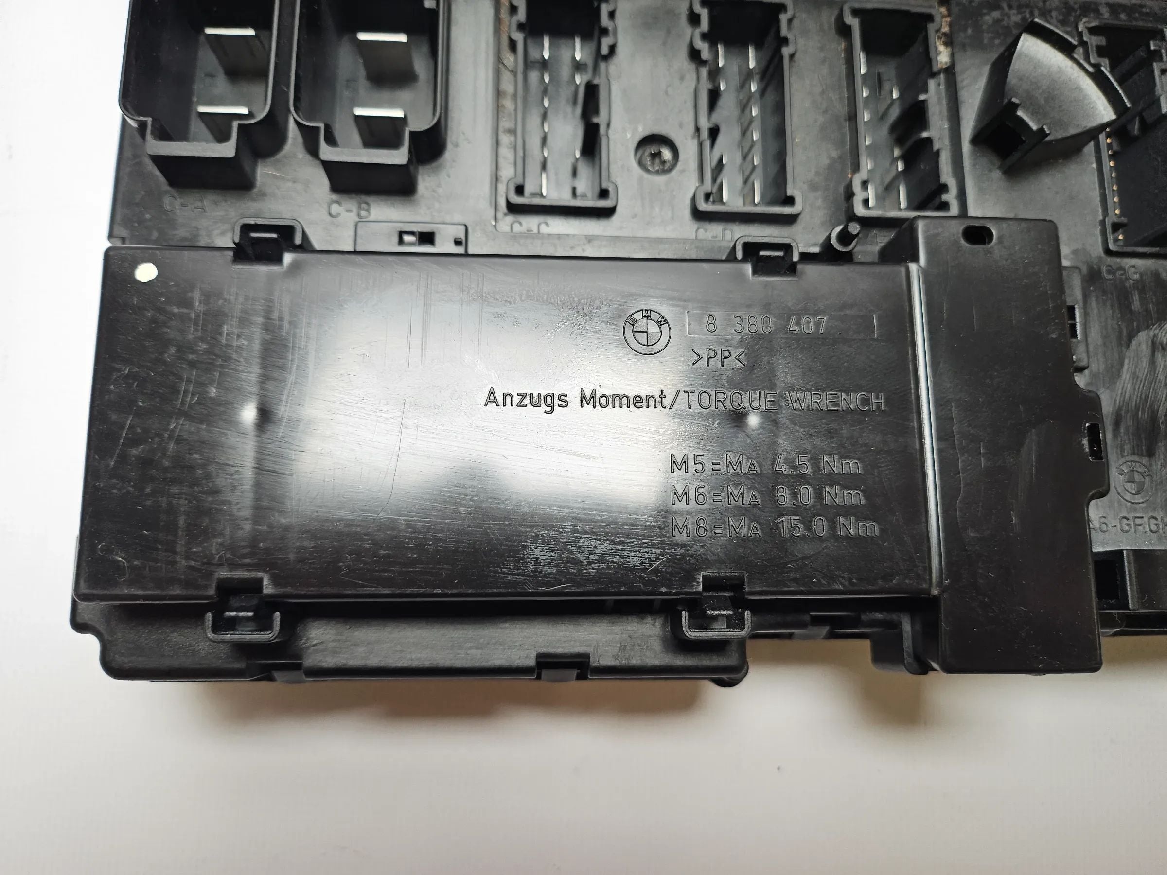 Unidad de control original BMW X5 tipo E53 caja de fusibles 6907395