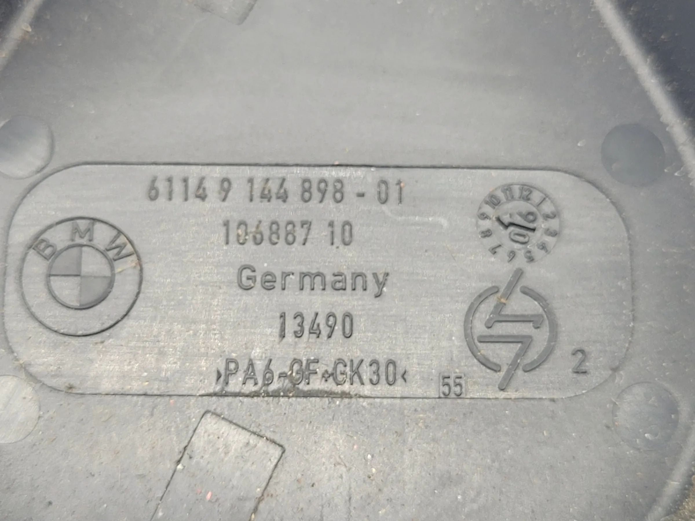 BMW 1er/3er E81/E87/E91 Deckel Batteriekabel 61.14-9144898-01 (Original)