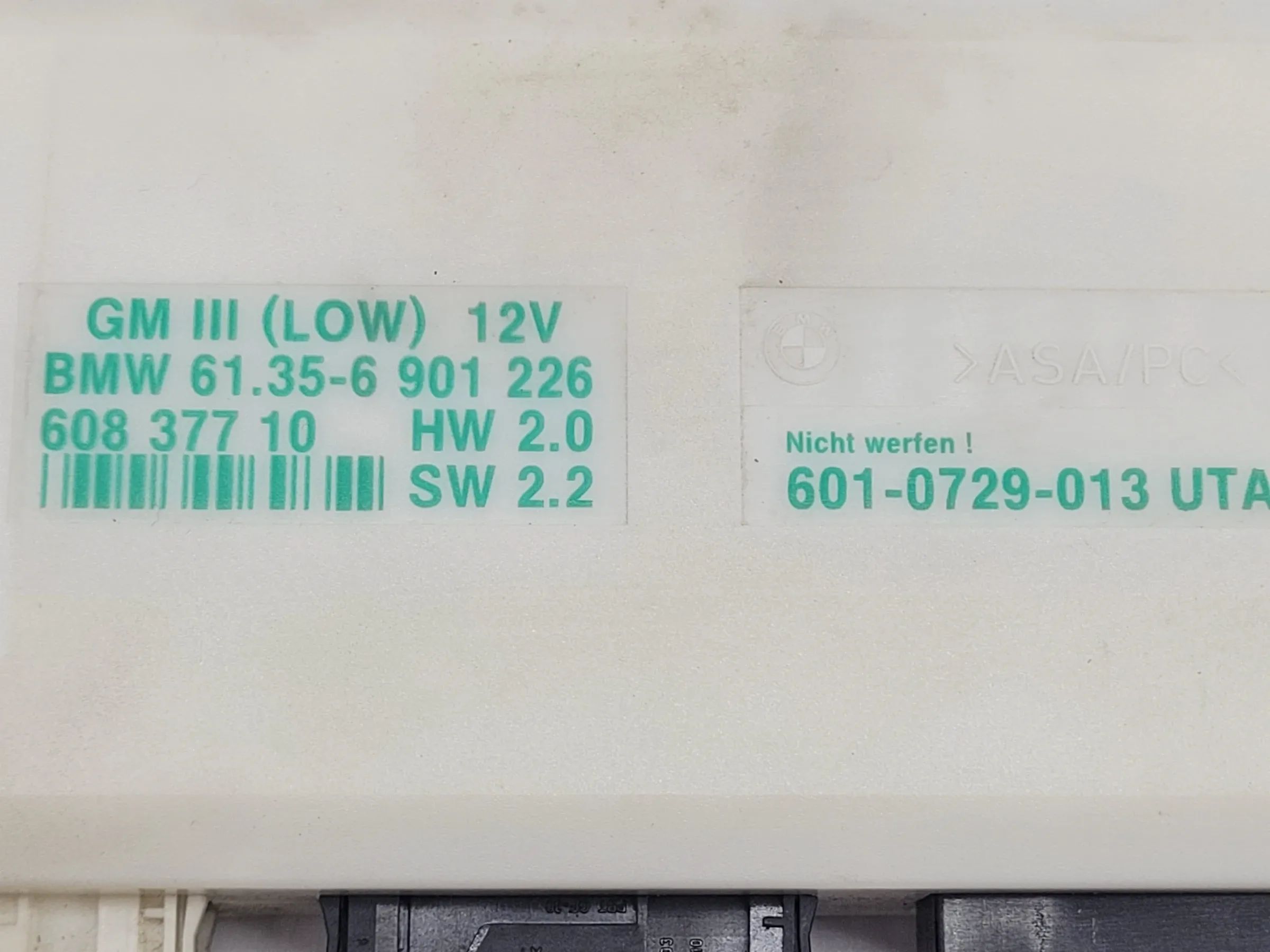 BMW 5er Touring E39 Grundmodul Steuergerät 61.35-6901226 Original