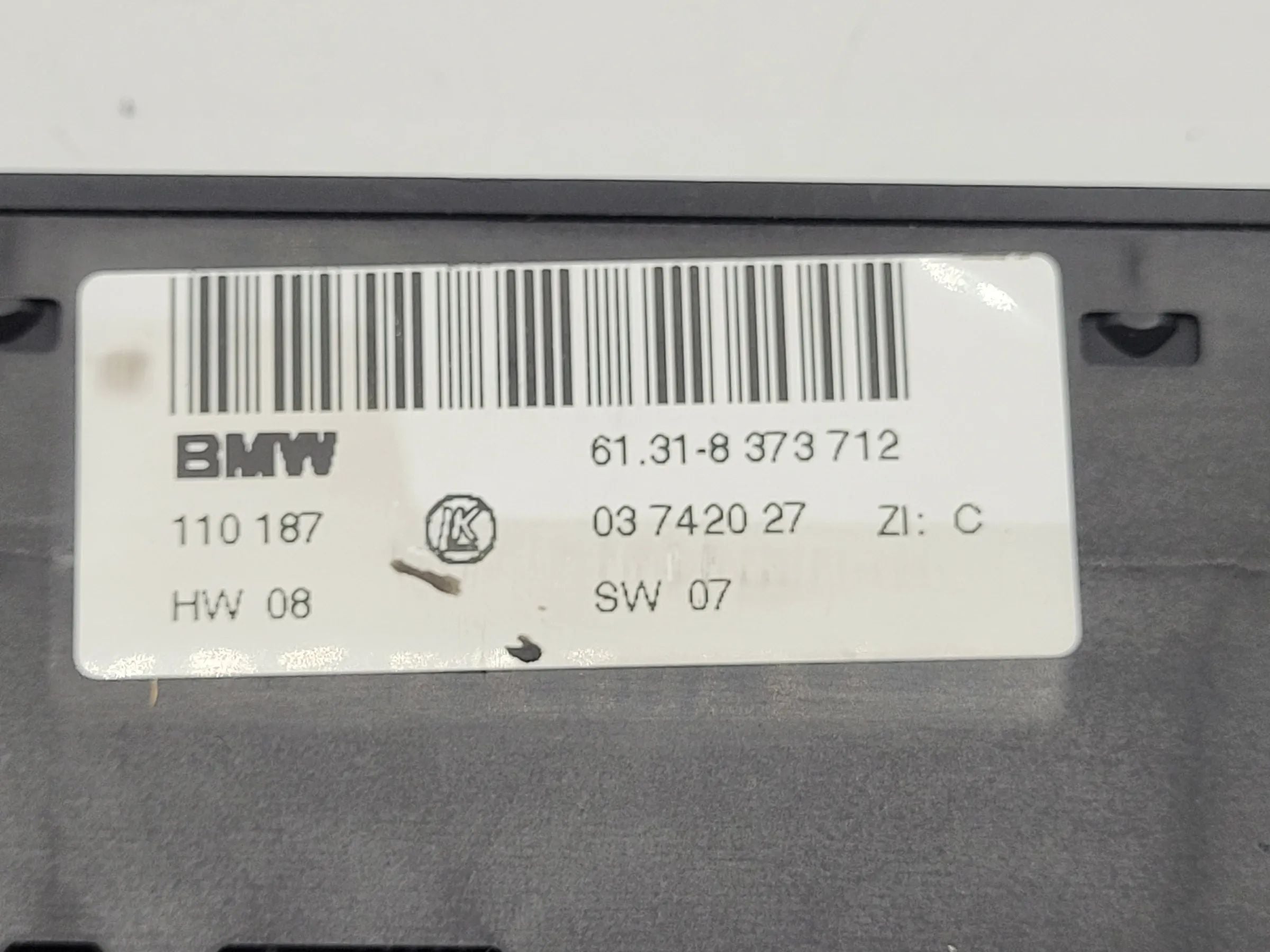 BMW 5er Touring E39 Schalter Sitzheizung 61.13-8373712 Original