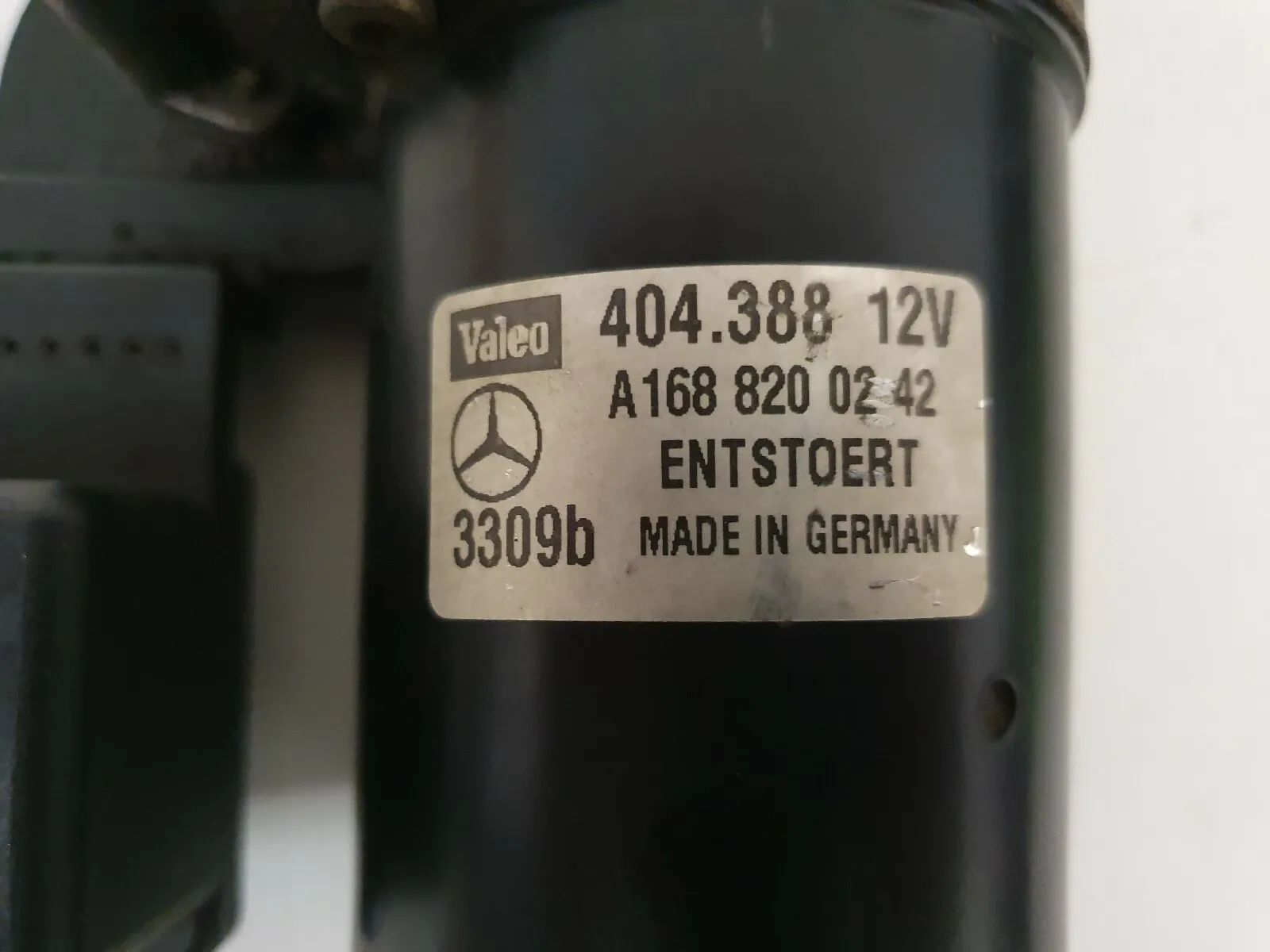 ⭐⭐⭐ original wiper motor front MERCEDES-BENZ A-Class (W168) A 140 ⭐⭐⭐ 
