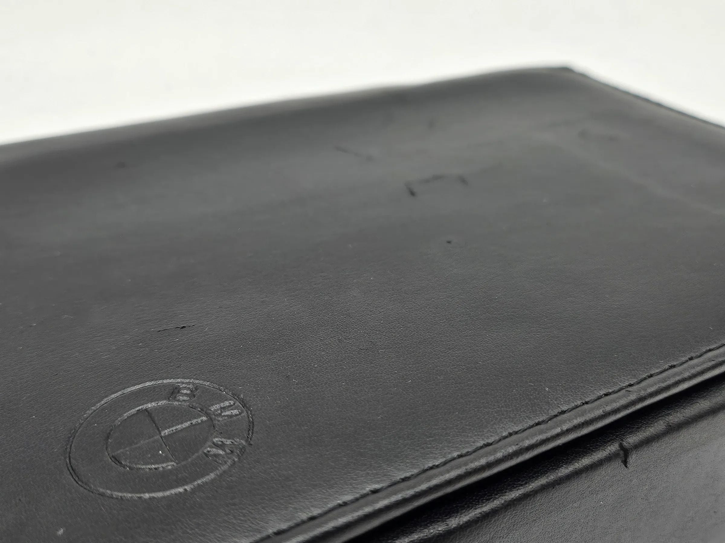 Original BMW X5 E70 Bordmappe Leder schwarz