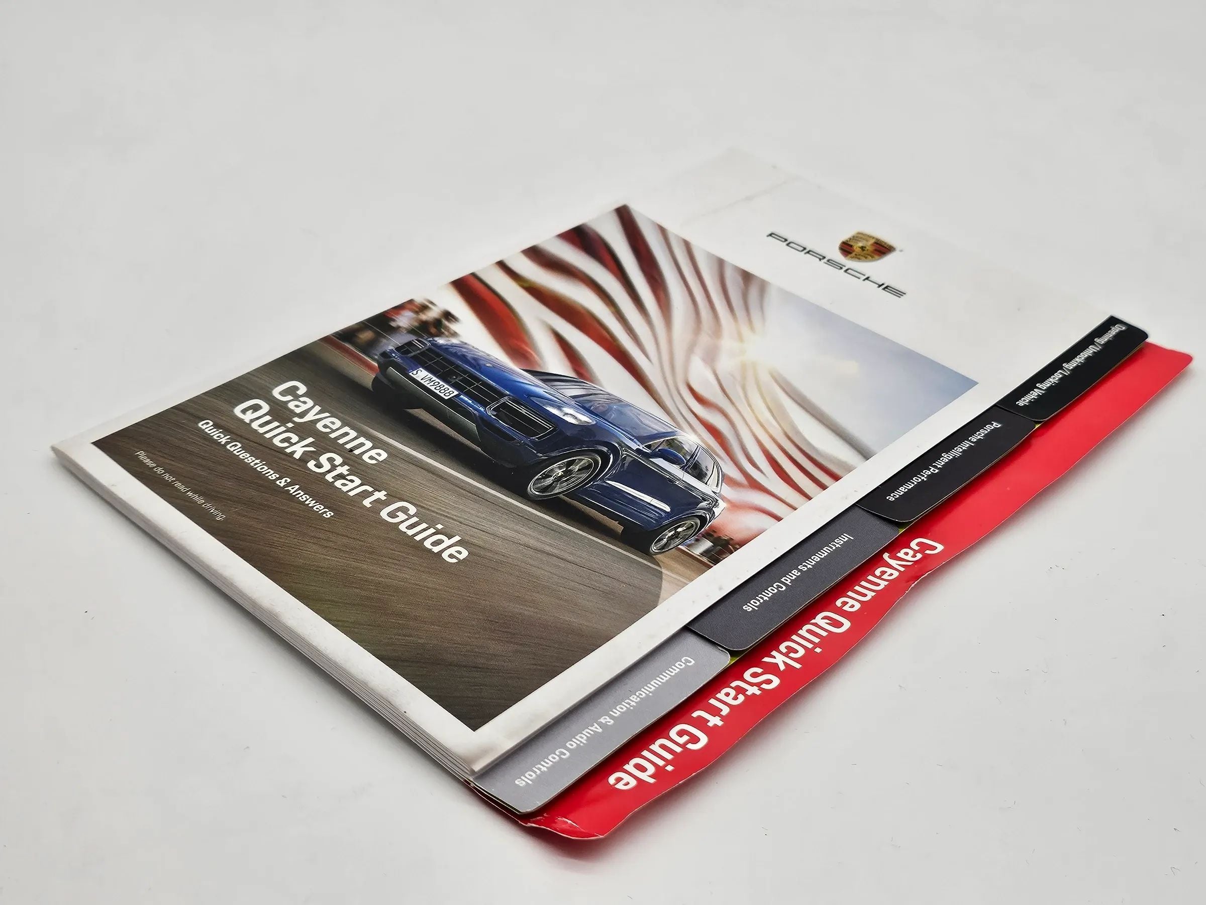 Original Porsche Cayenne 9Y Quick Betriebsanleitung  2019 englisch