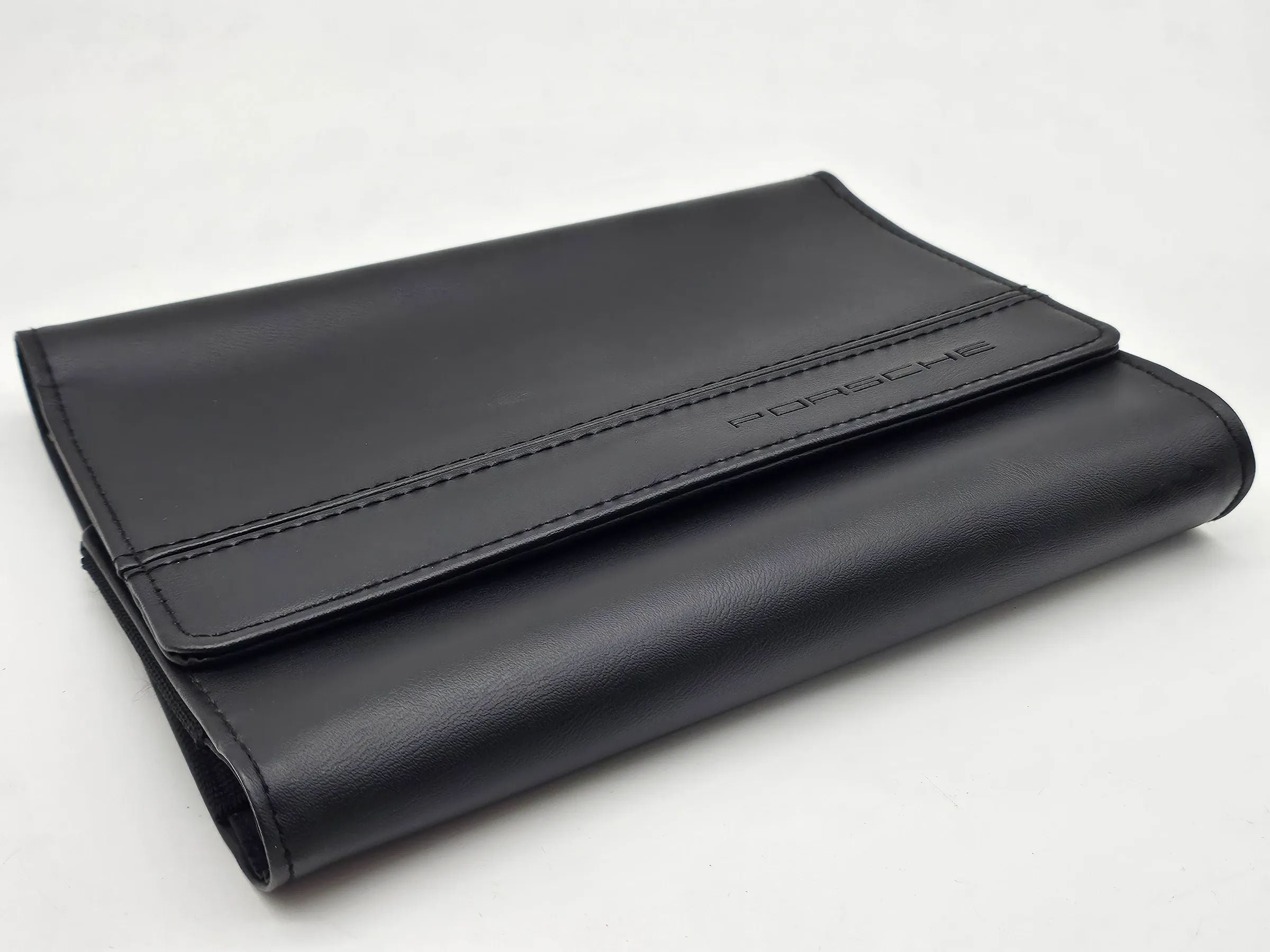 Original Porsche Macan 2015 Bordmappe Leder schwarz