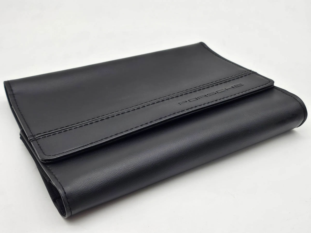 Original Porsche Macan 2015 Bordmappe Leder schwarz