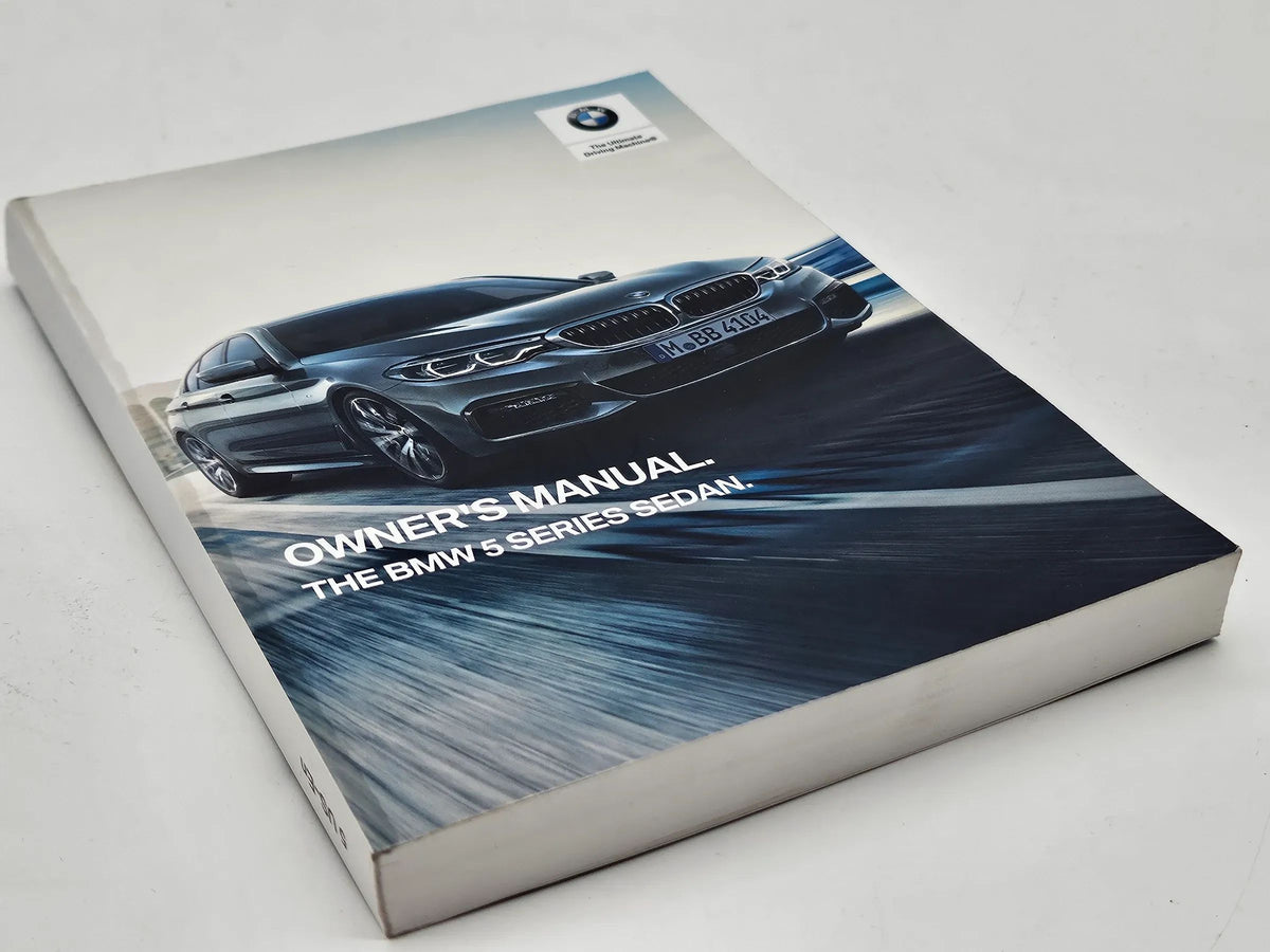 Original BMW 5 er F90 2019 Betriebsanleitung Bordbuch Limousine englisch US