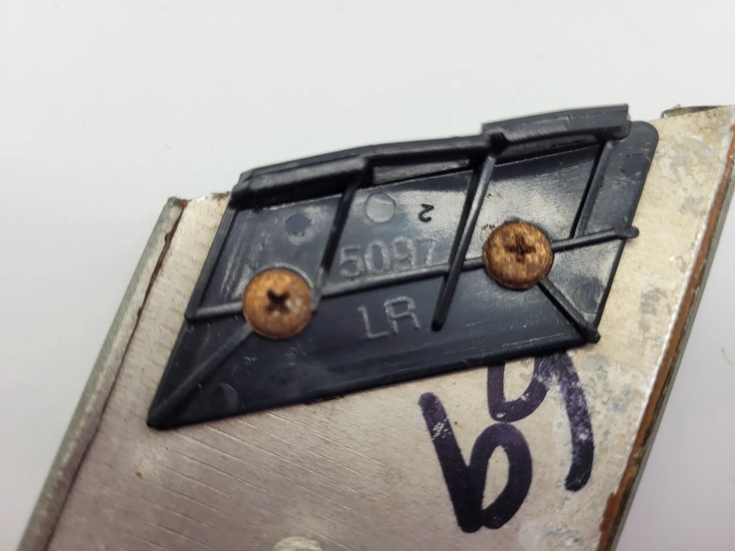 Original BMW X5 (E53) Zierleiste / Dekorleiste Holz Links Hinten 51428261749