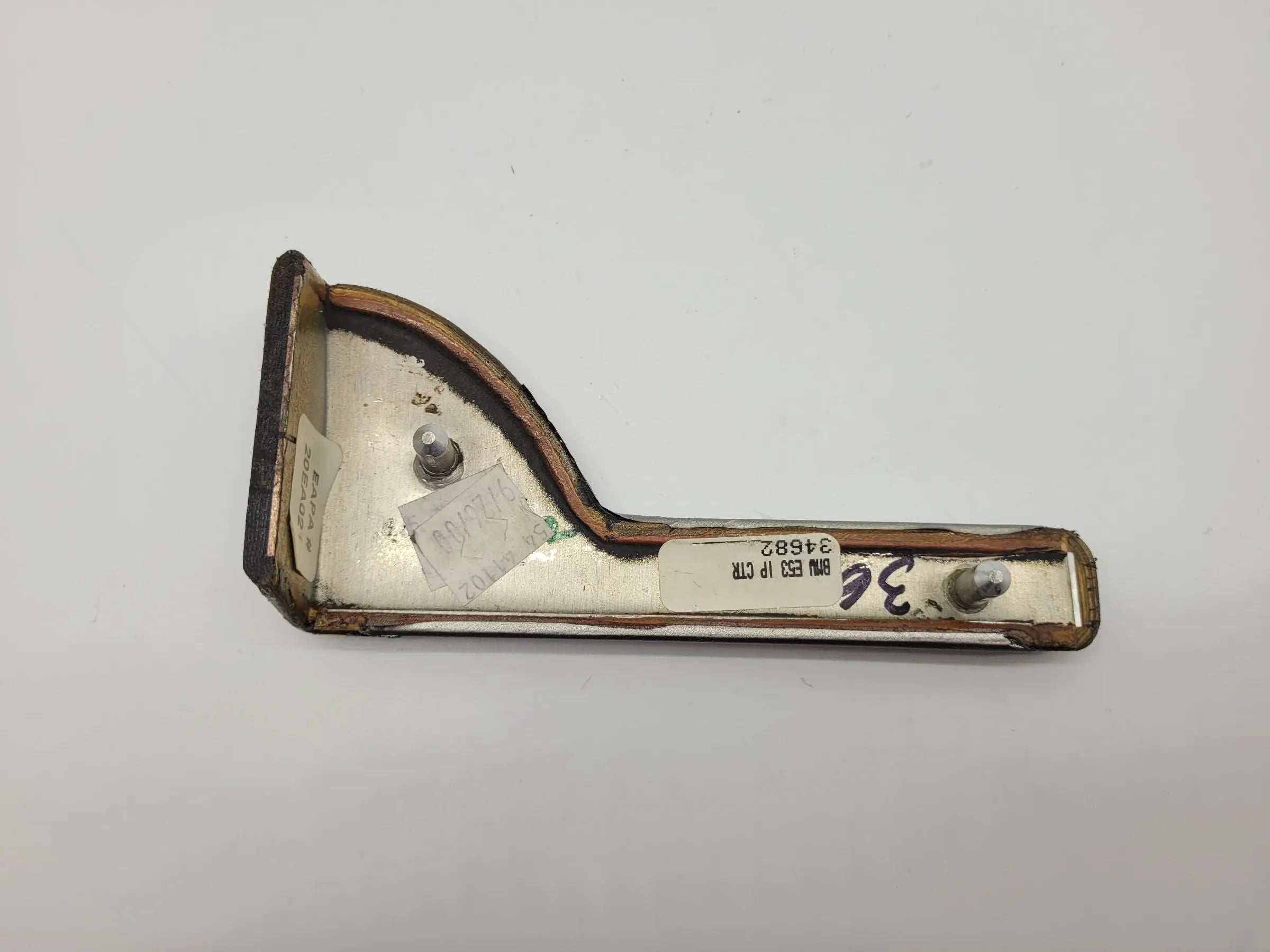 Original BMW X5 (E53) Zierleiste / Dekorleiste Holz Mitte Vorne 51458402251