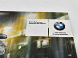 BMW 4er CABRIO F33 Schnell Betriebsanleitung 2015 Bedienungsanleitung englisch