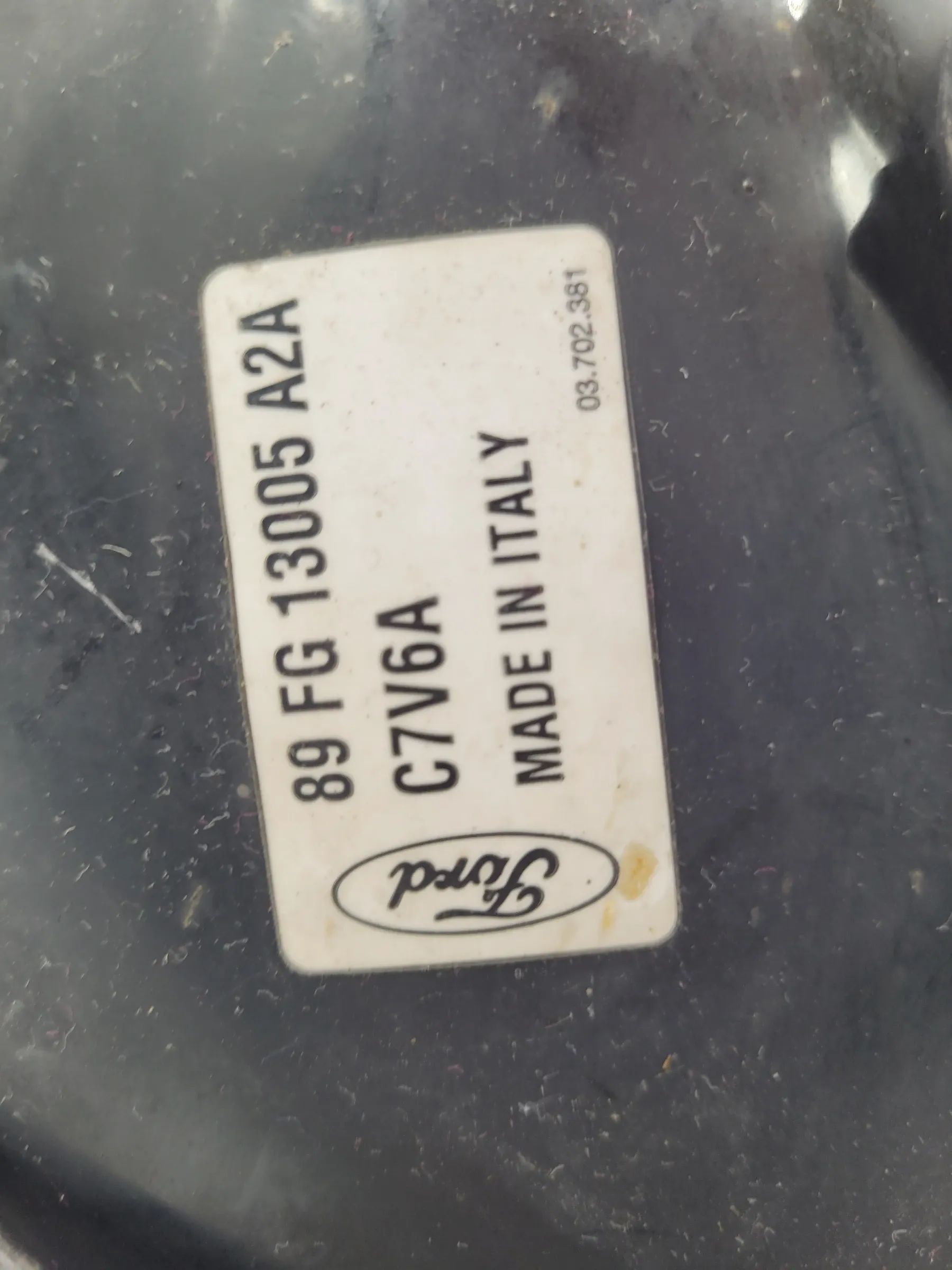 Original Ford Fiesta III 3 (GFJ) Scheinwerfer / Frontleuchte Rechts 89FG13005A2A